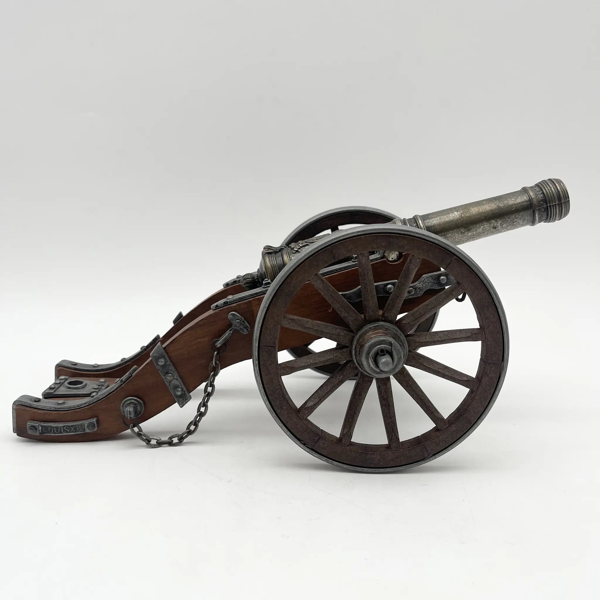 [Vintage] Object (figurine) / Cannon (Louis XIV style) / 1970-1990s (estimated) / Bronze / Europe