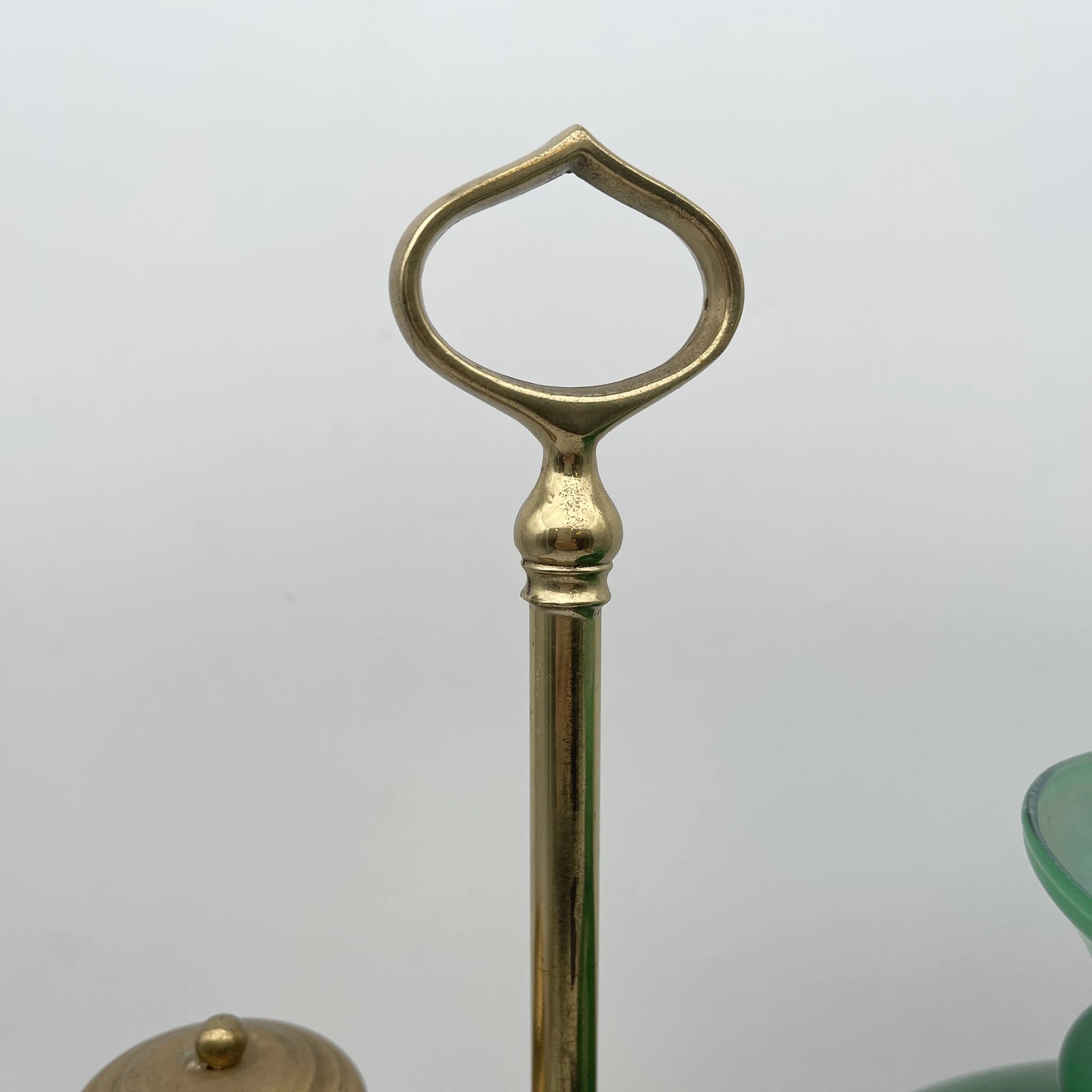 [Vintage] Table lamp / mid-20th century (estimated) / Brass / England / Student lamp
