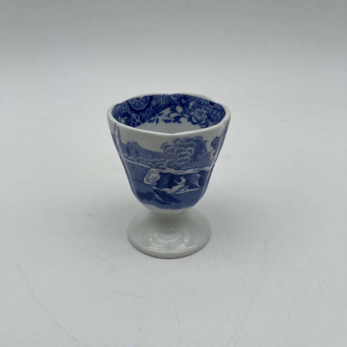 Spode / エッグスタンド / Blue Italian / 1890-1920年代 / 陶器