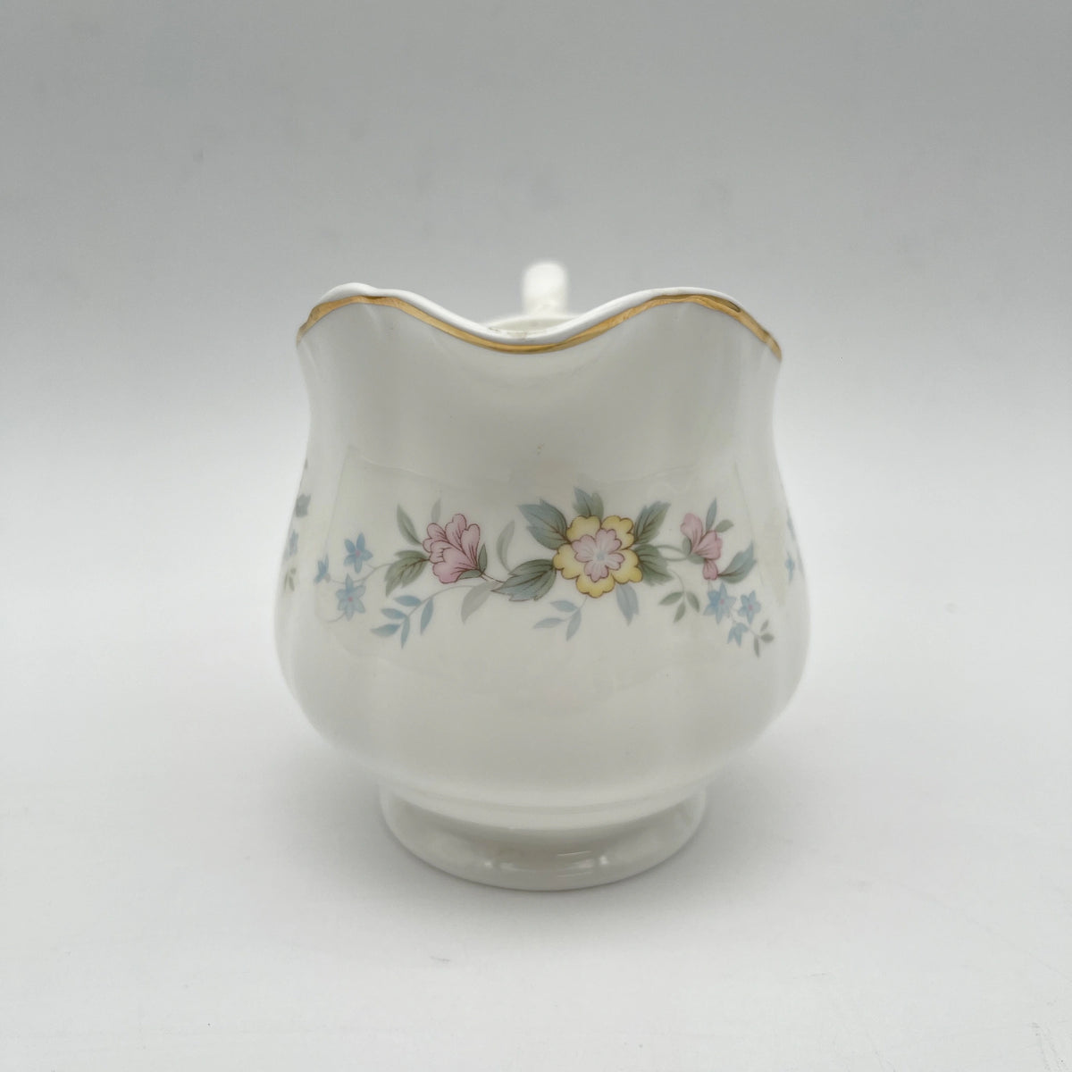 Mayfair /牛奶瓶/ 1950-1980年代/ Fine Bone China /英国/小花图案，柔和色调， 金彩，西式餐具，下午茶/[复古]