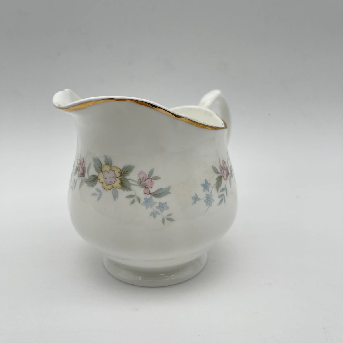 Mayfair /牛奶瓶/ 1950-1980年代/ Fine Bone China /英国/小花图案，柔和色调， 金彩，西式餐具，下午茶/[复古]