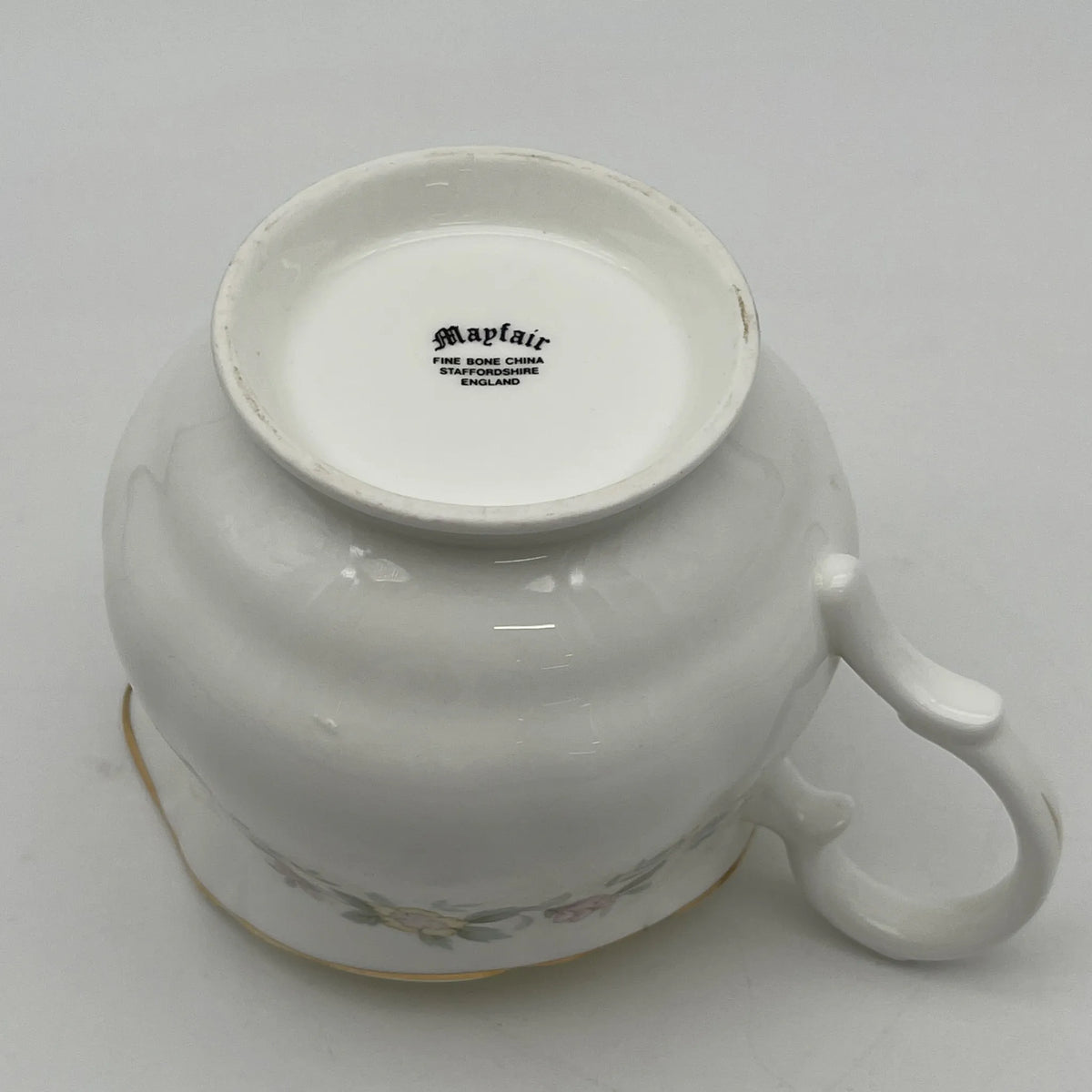 Mayfair /牛奶瓶/ 1950-1980年代/ Fine Bone China /英国/小花图案，柔和色调， 金彩，西式餐具，下午茶/[复古]