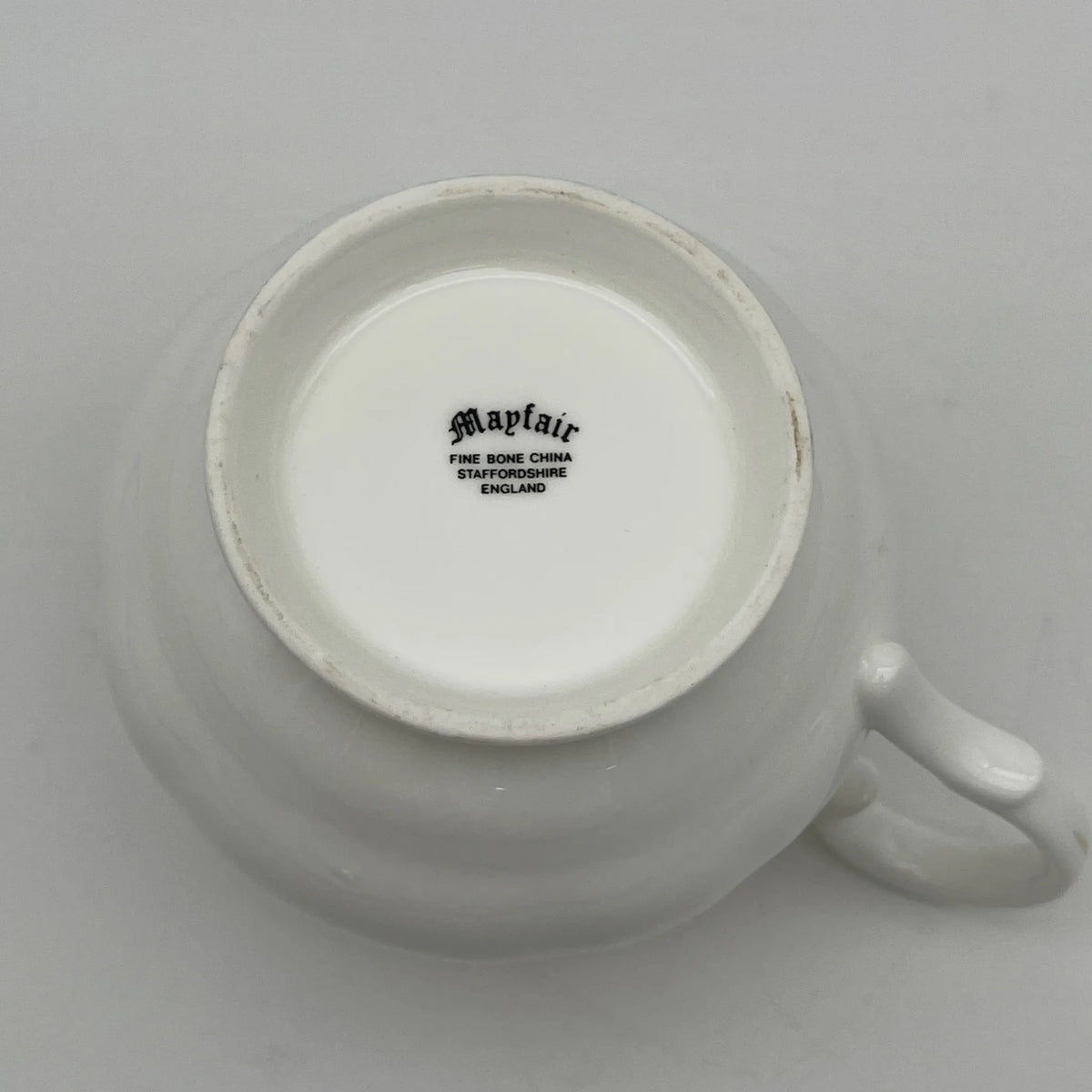 Mayfair /牛奶瓶/ 1950-1980年代/ Fine Bone China /英国/小花图案，柔和色调， 金彩，西式餐具，下午茶/[复古]