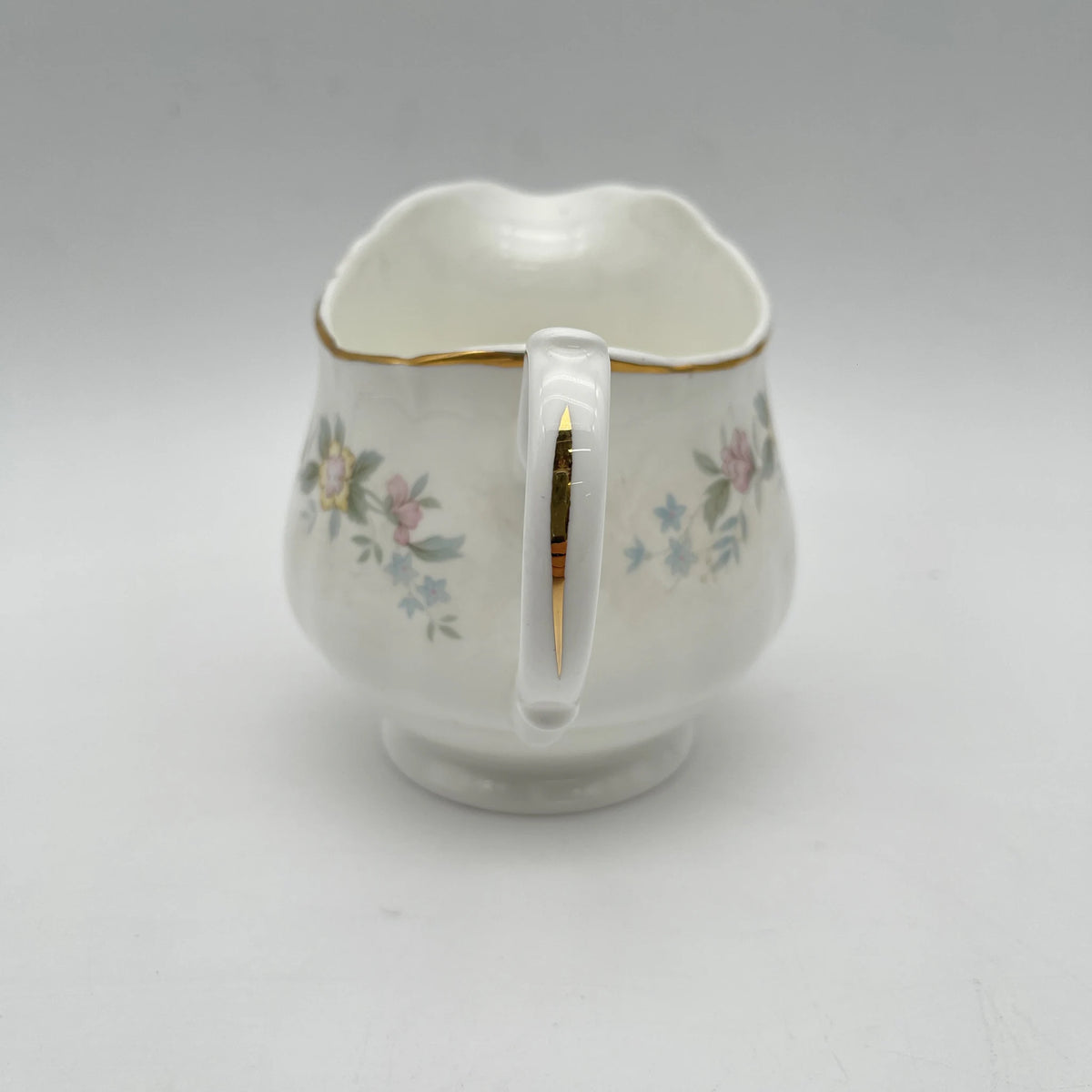 Mayfair /牛奶瓶/ 1950-1980年代/ Fine Bone China /英国/小花图案，柔和色调， 金彩，西式餐具，下午茶/[复古]