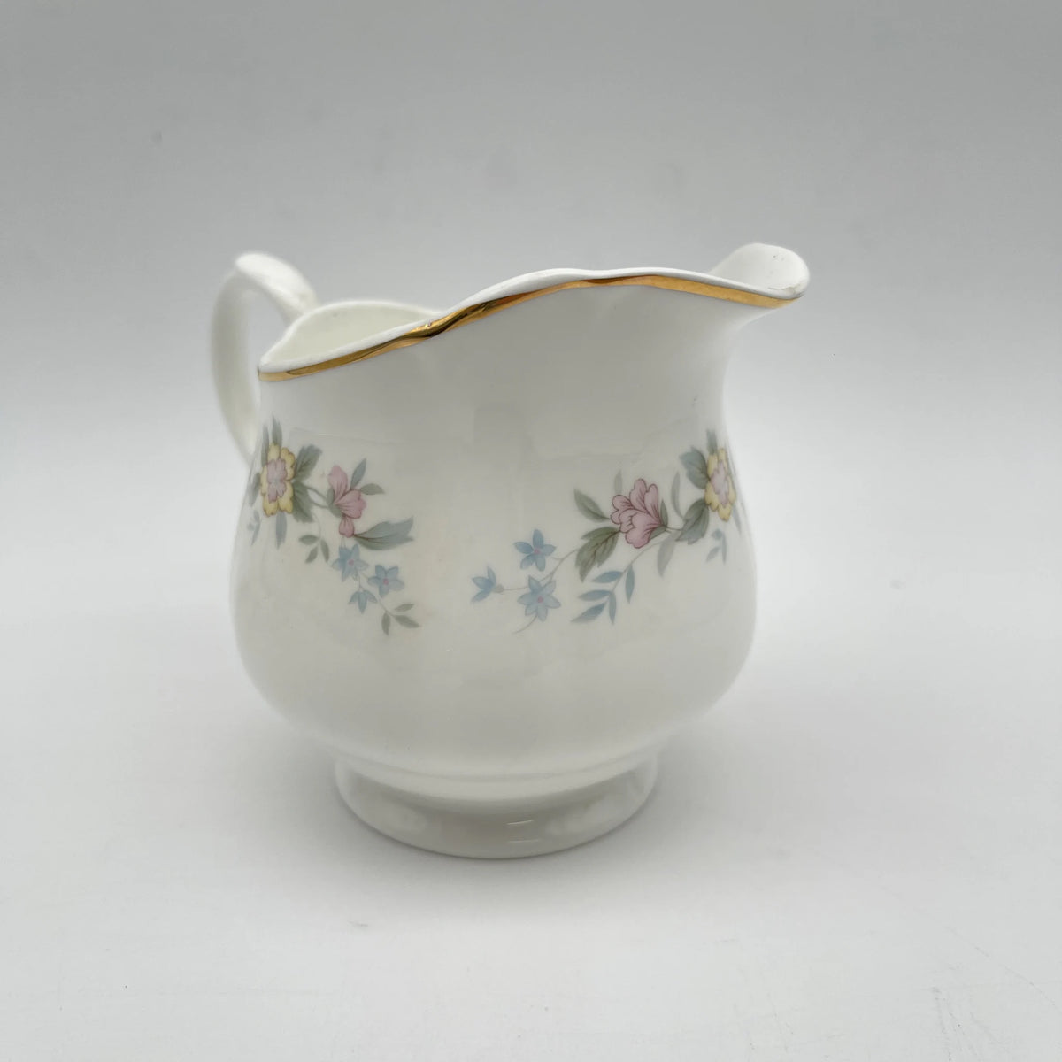 Mayfair /牛奶瓶/ 1950-1980年代/ Fine Bone China /英国/小花图案，柔和色调， 金彩，西式餐具，下午茶/[复古]