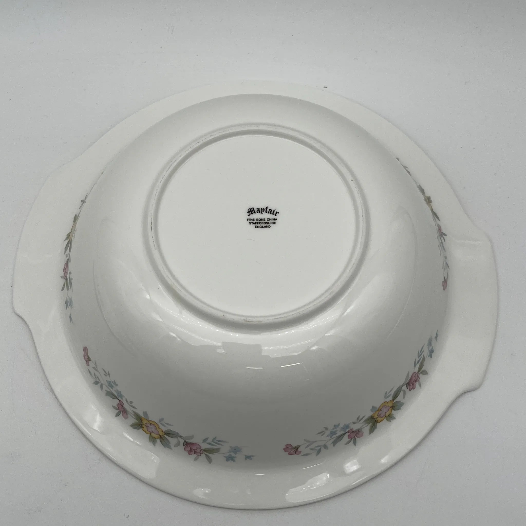 【复古】supire / Mayfair / 1950-1980年代（推测）/ Fine Bone China /英国/小花花样， 柔和色调，金彩