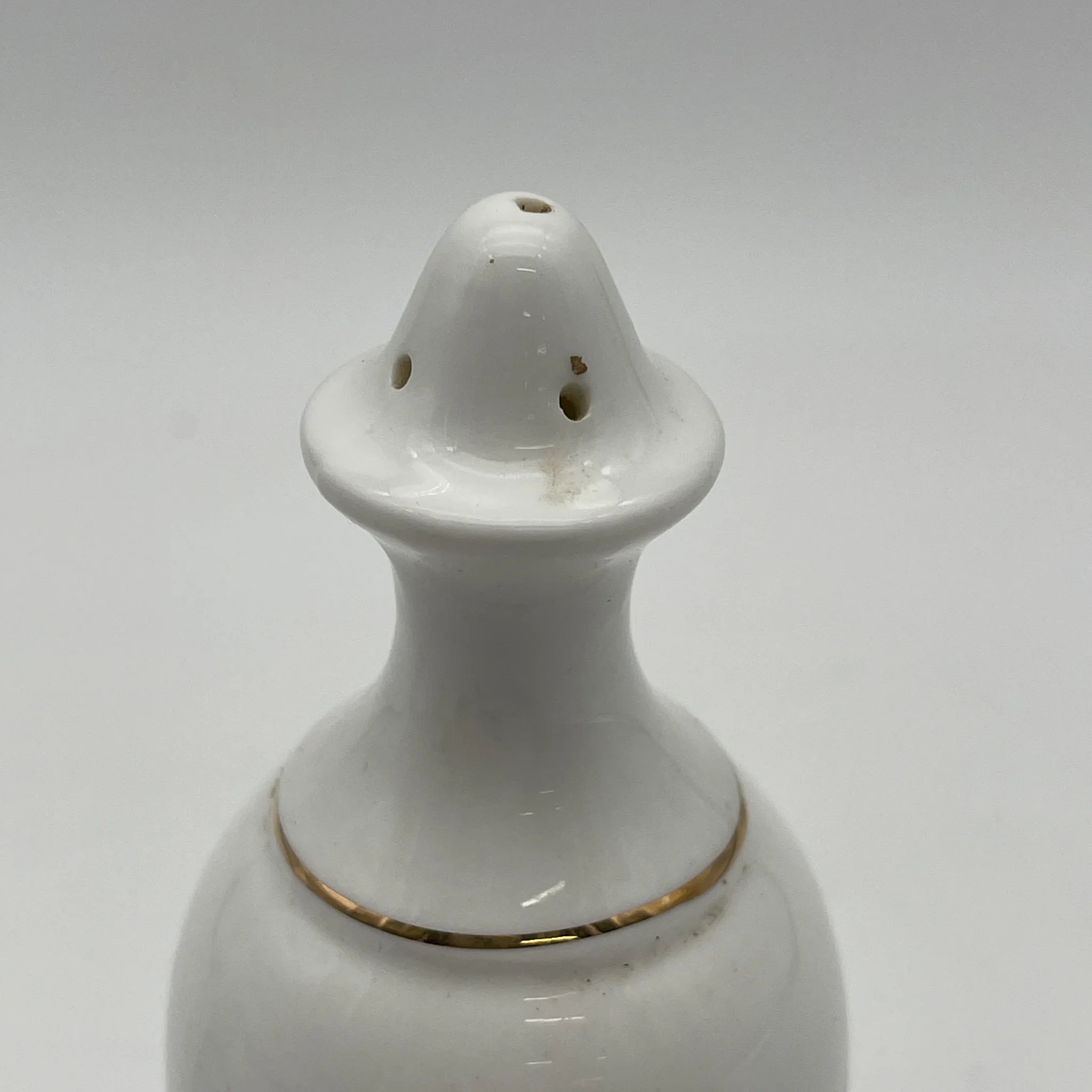 【复古】salt & peppershaker / Mayfair (Mayfair) / 1950-1980年代（推测）/ Fine Bone China /英国/小花花样， 柔和色调，金彩