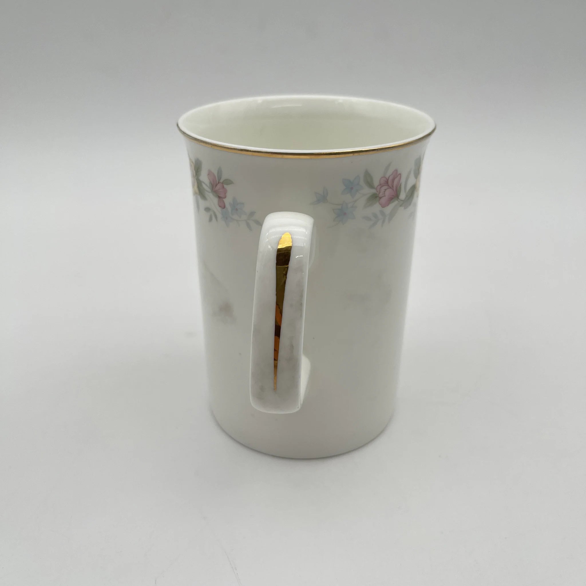 【复古】马克杯2p / Mayfair (Mayfair) / 1950-1980年代（推定）/ Fine Bone China /英国/小花图案，柔和色调，金彩