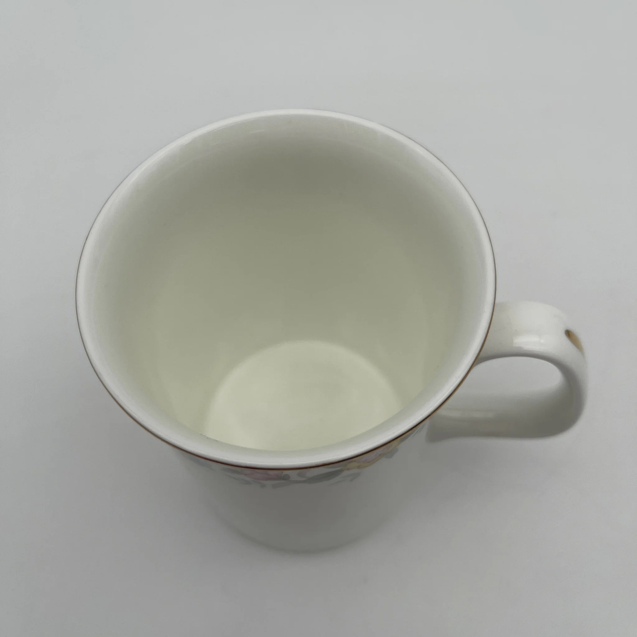 【复古】马克杯2p / Mayfair (Mayfair) / 1950-1980年代（推定）/ Fine Bone China /英国/小花图案，柔和色调，金彩