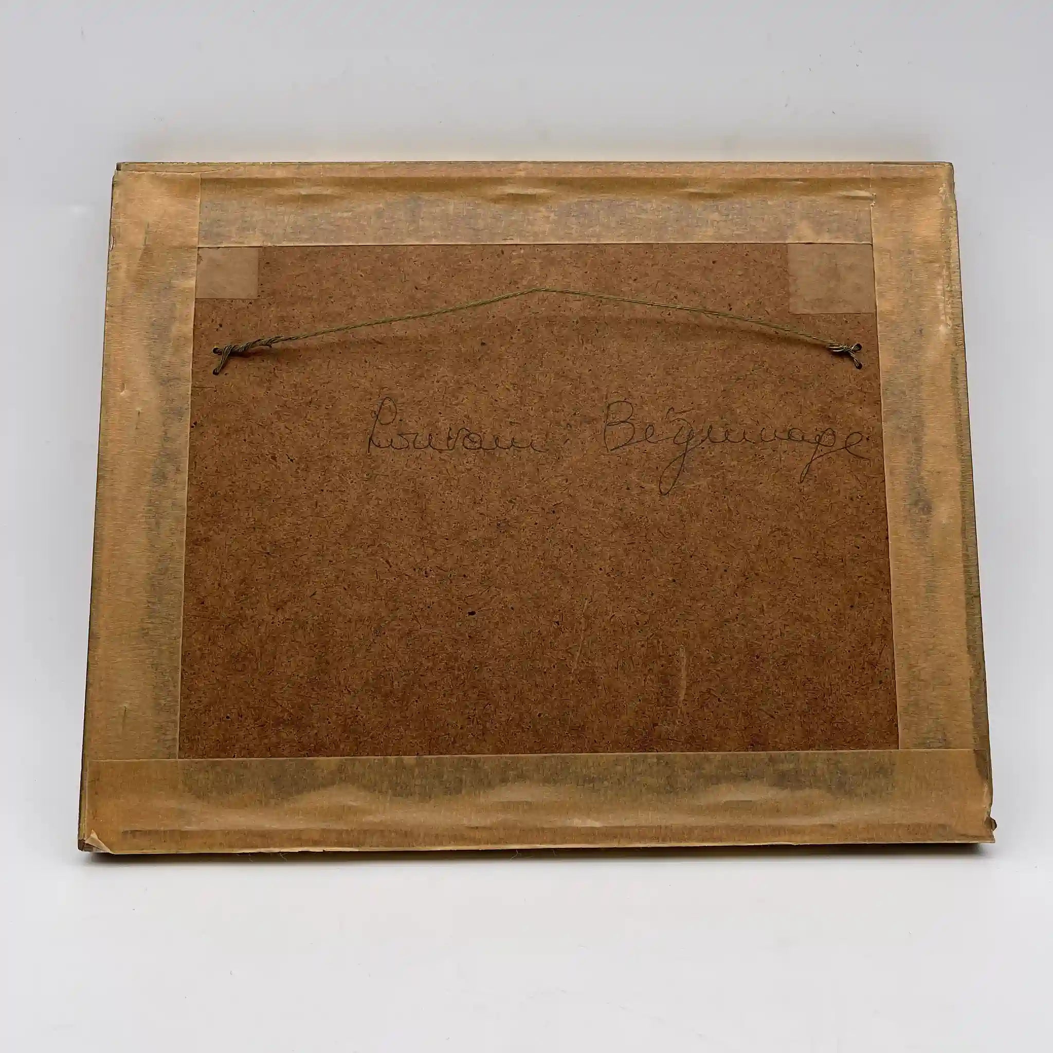 【复古】复制/ w.l. BRUCKMAN /“Louvain / Beguinage”/估计20c初/纸/英国/胶印，爱德华框架