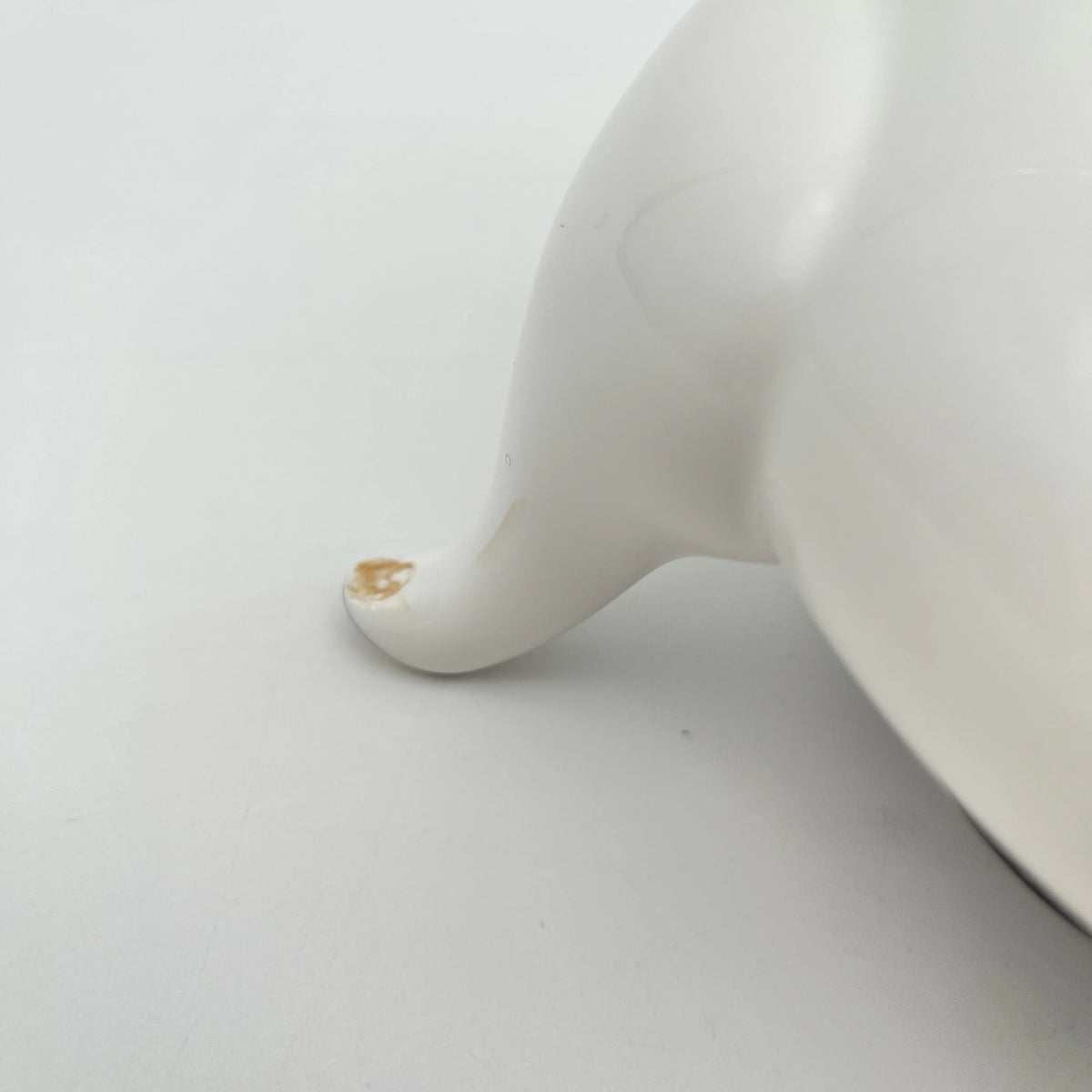 Royal Doulton / Teapot (coffee pod) / Sherbrooke / 1970-1990s / Fine Bone China / England / Silver, acanthus, blue, Western tableware, tea time, coffee pot / [Vintage]