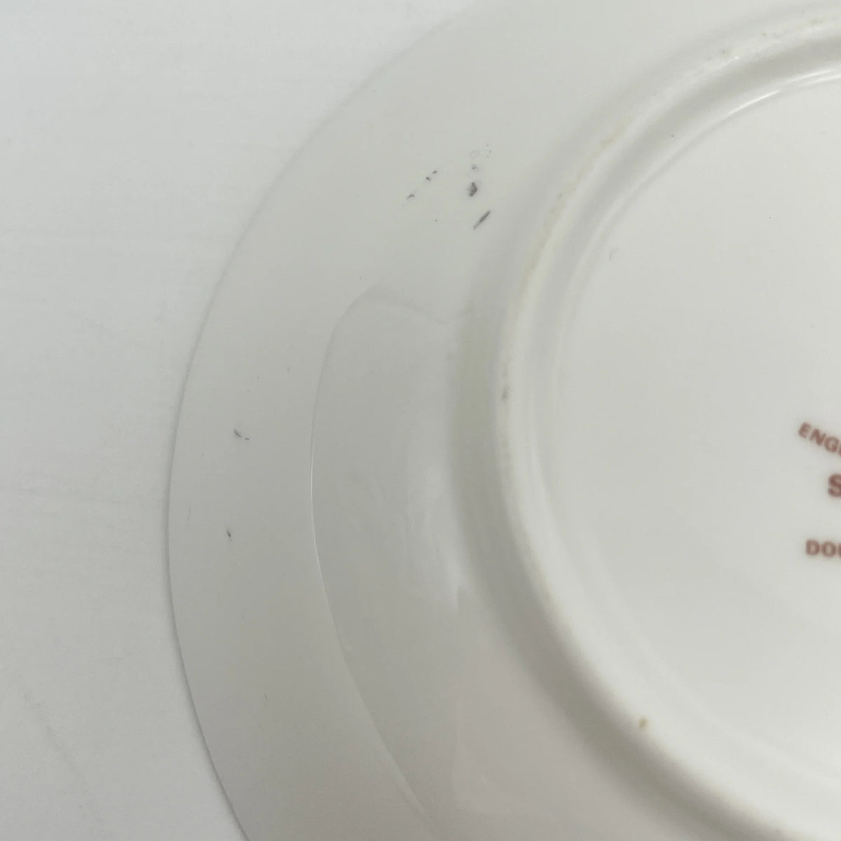 Royal Doulton（皇家道尔顿）/谷物碗（中碗）/ Sherbrooke / 1970-1990年代/ Fine Bone China /英国/银彩， 阿坎萨斯，蓝色，西式餐具，沙拉盘/[复古]