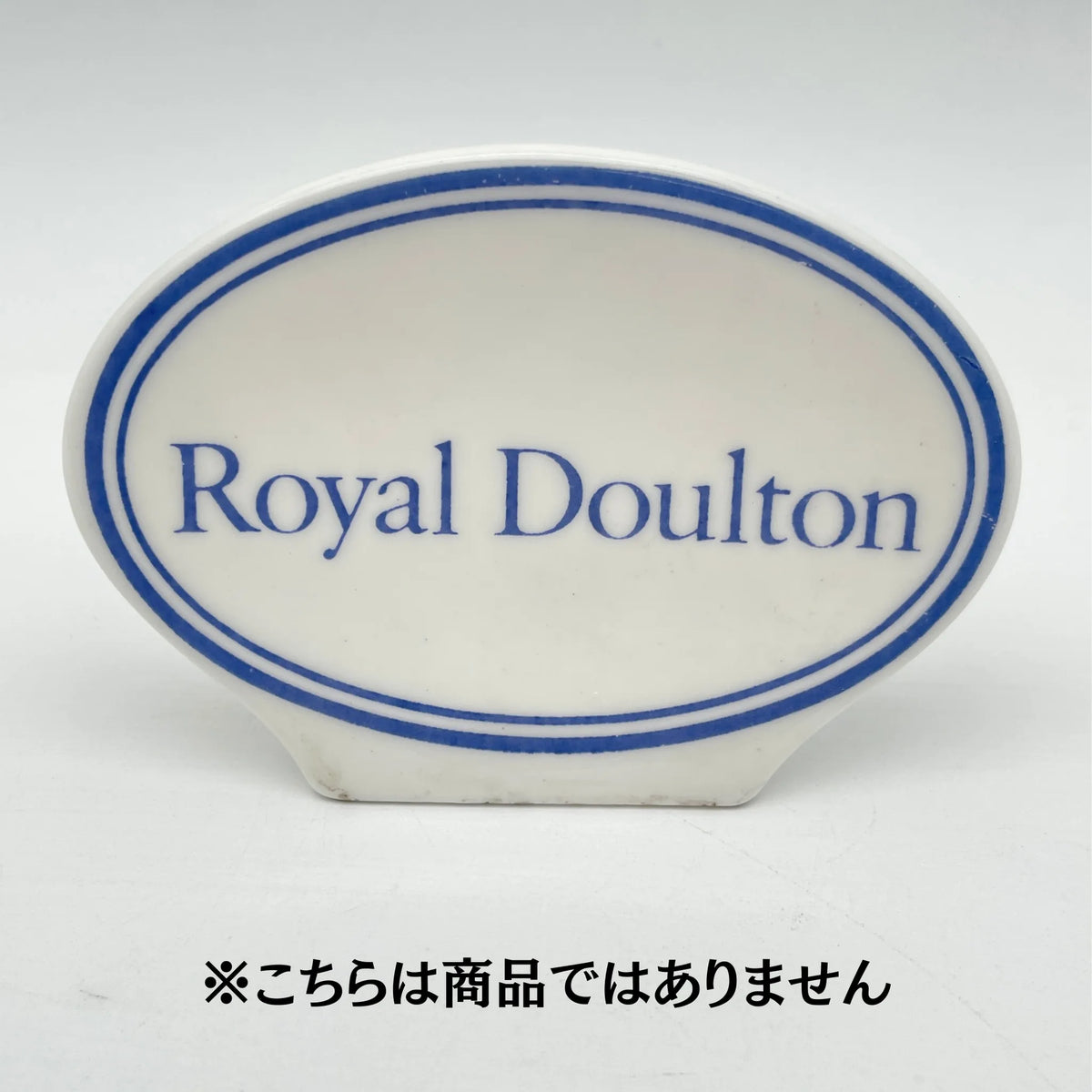 Royal Doulton / Serving plate (large plate) / Sherbrooke / 1970-1990s / Fine Bone China / England / Silver, acanthus, blue, Western tableware, dessert plate, pasta plate, curry plate / [Vintage]