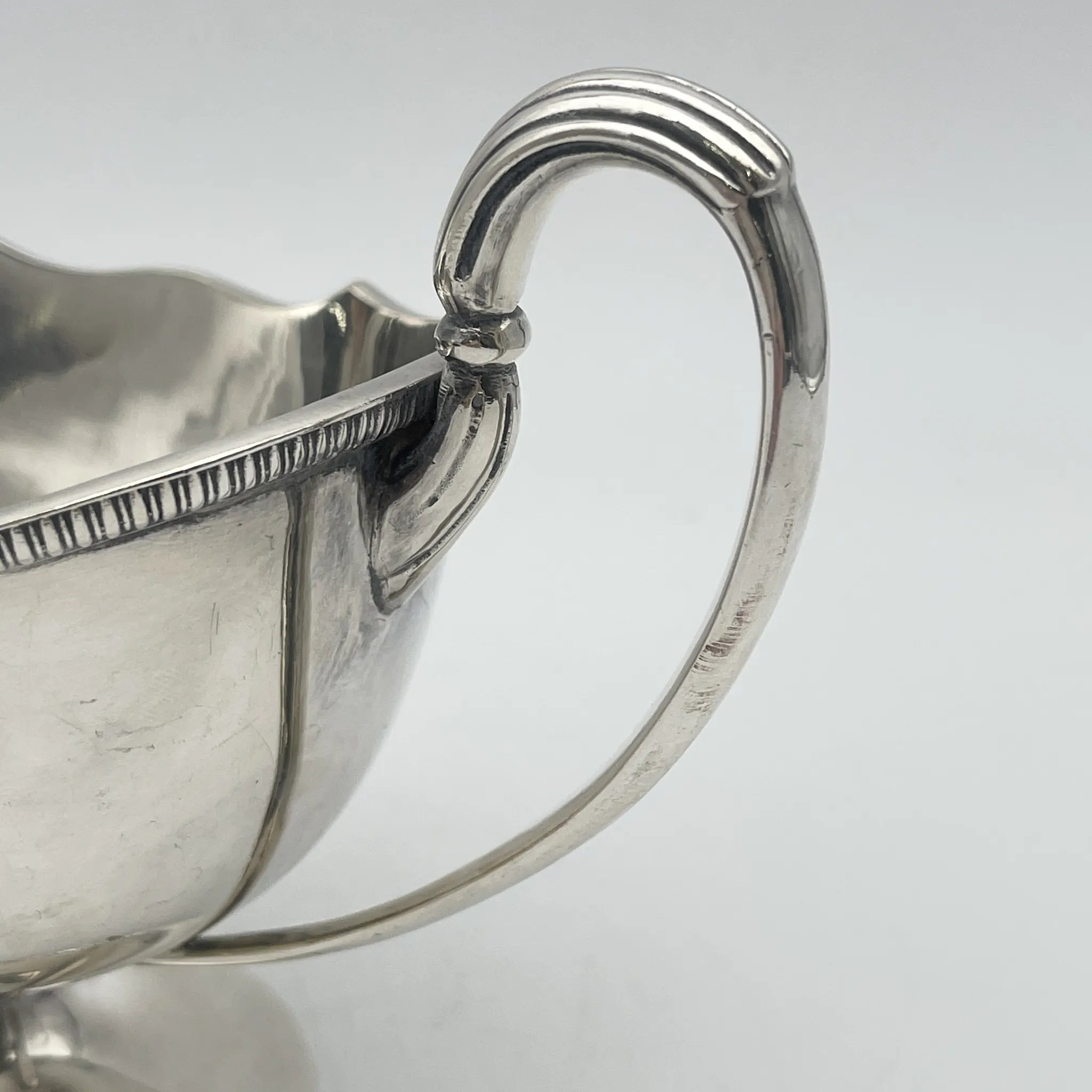 [Vintage] Gravy boat (Saucière/Sauce boat) / Harrods / Estimated mid-20C / Silver plate / England / EPNS, Gadrun