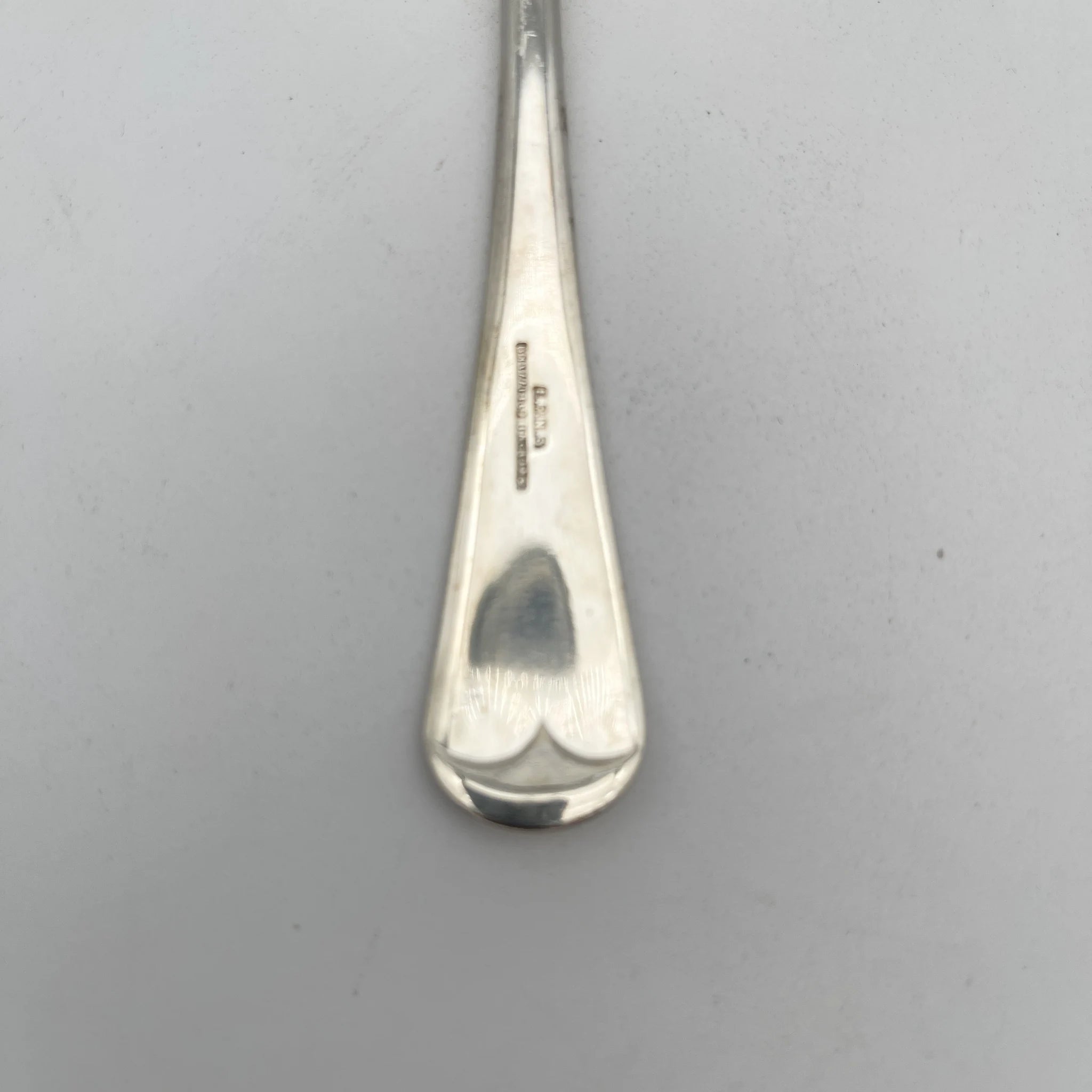 [Vintage] Dessert spoon / Estimated mid-20C / Silver plate / England / EPNS