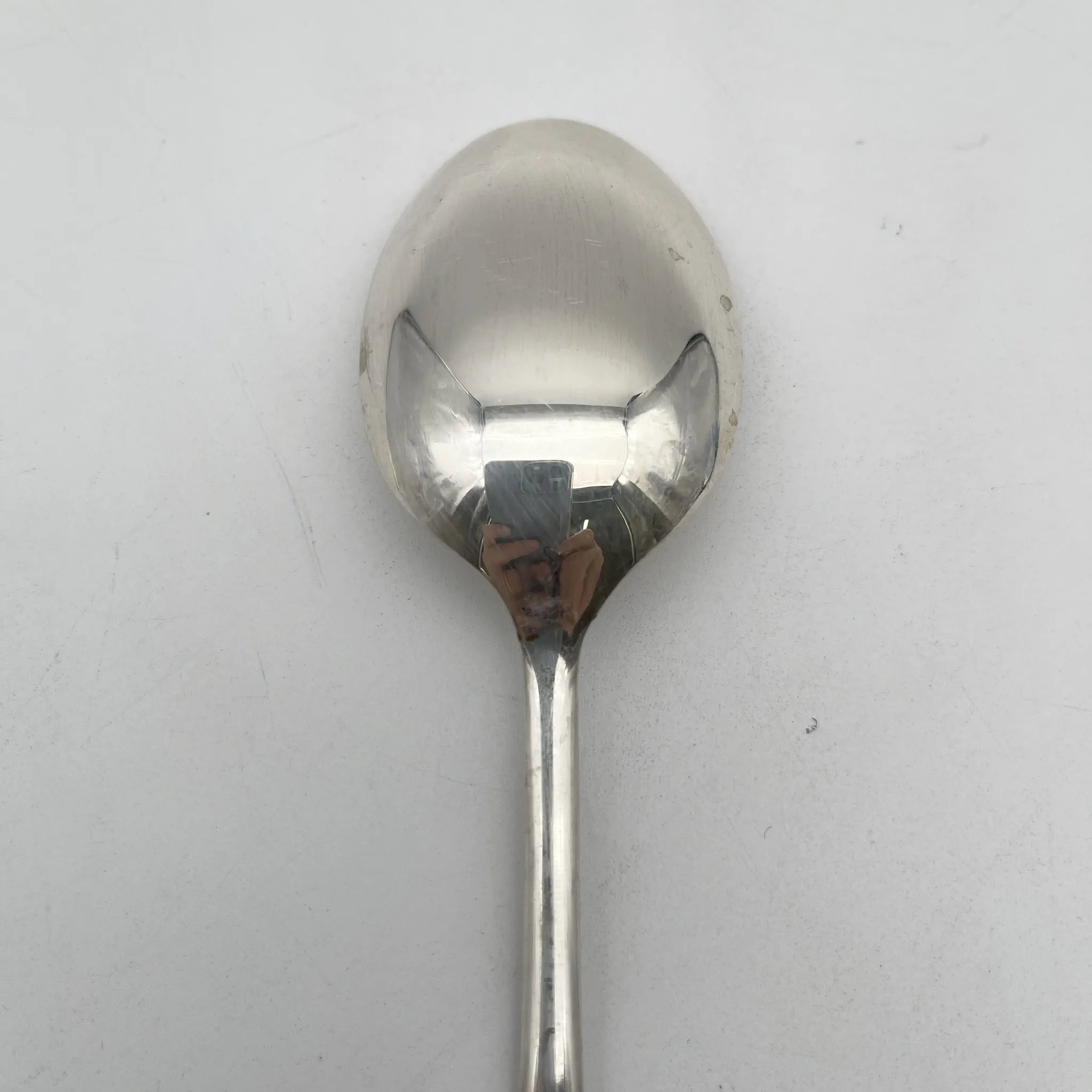 [Vintage] Dessert spoon / Estimated mid-20C / Silver plate / England / EPNS