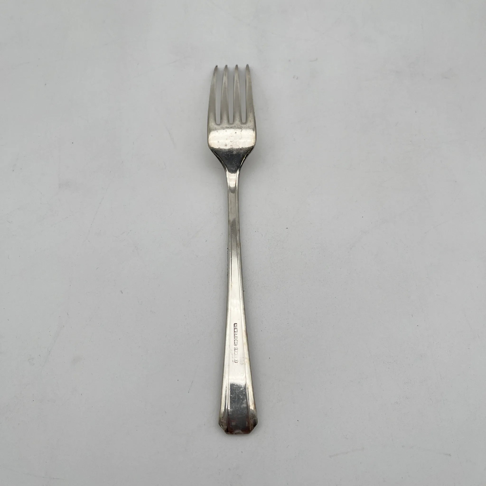 [Vintage] Table fork / Newbridge Silverware / Estimated mid-20C / Silver plate / Ireland / EPNS