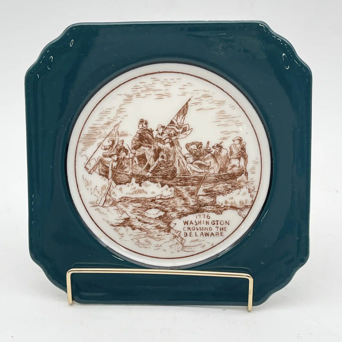 Syracuse China / ミニプレート (豆皿) / 1776 WASHINGTON CROSSING