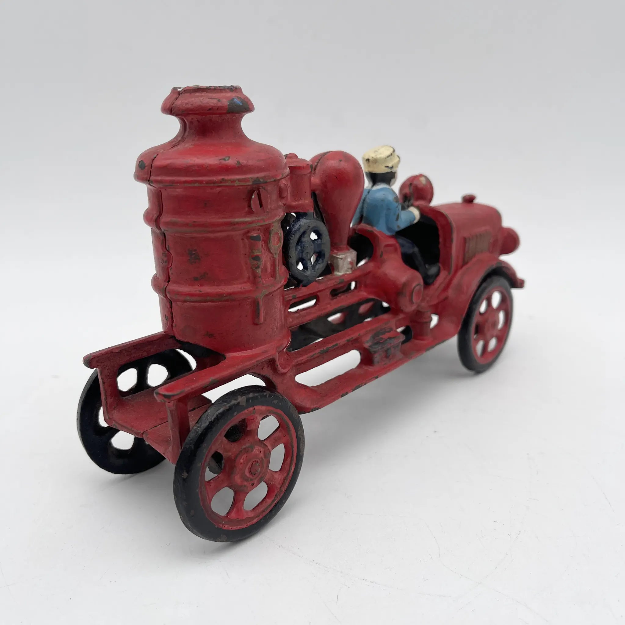 [Vintage] Object / Fire engine / Estimated 1920-1930s / Cast iron / America