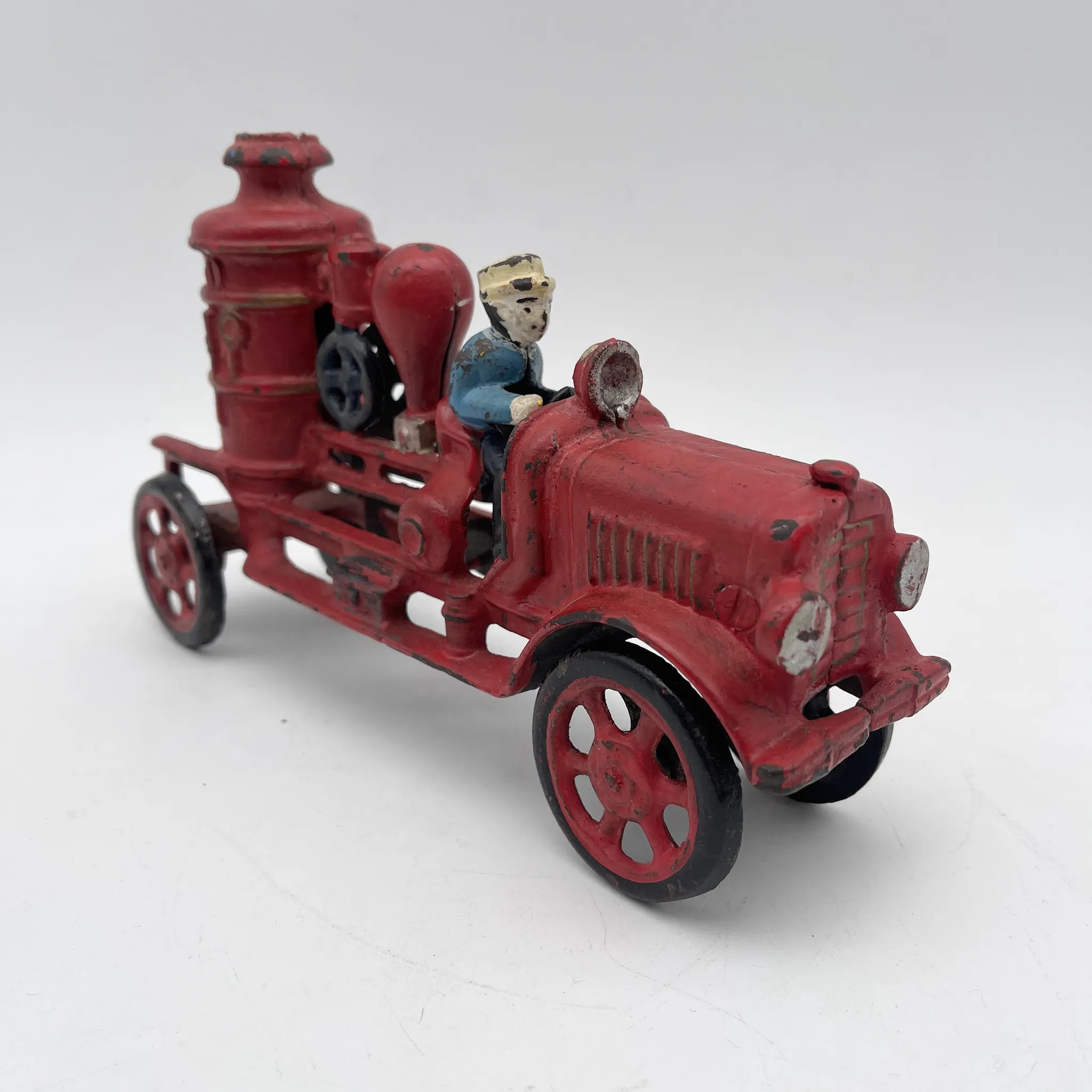 [Vintage] Object / Fire engine / Estimated 1920-1930s / Cast iron / America