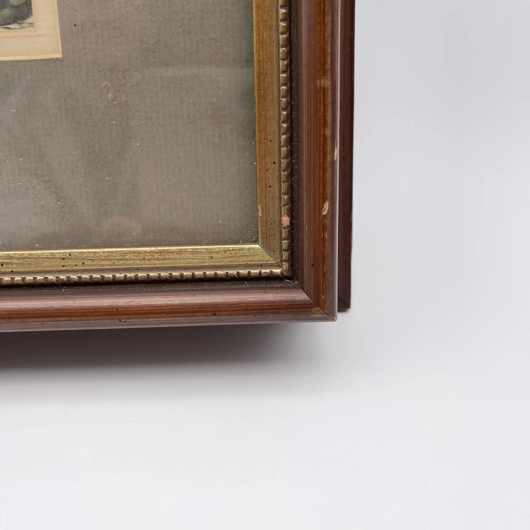 [Vintage] Shadow Box (Art Frame) / Original Art: Anton Pieck / Estimated 1970-1980s / Wooden / America / 3D Decoupage
