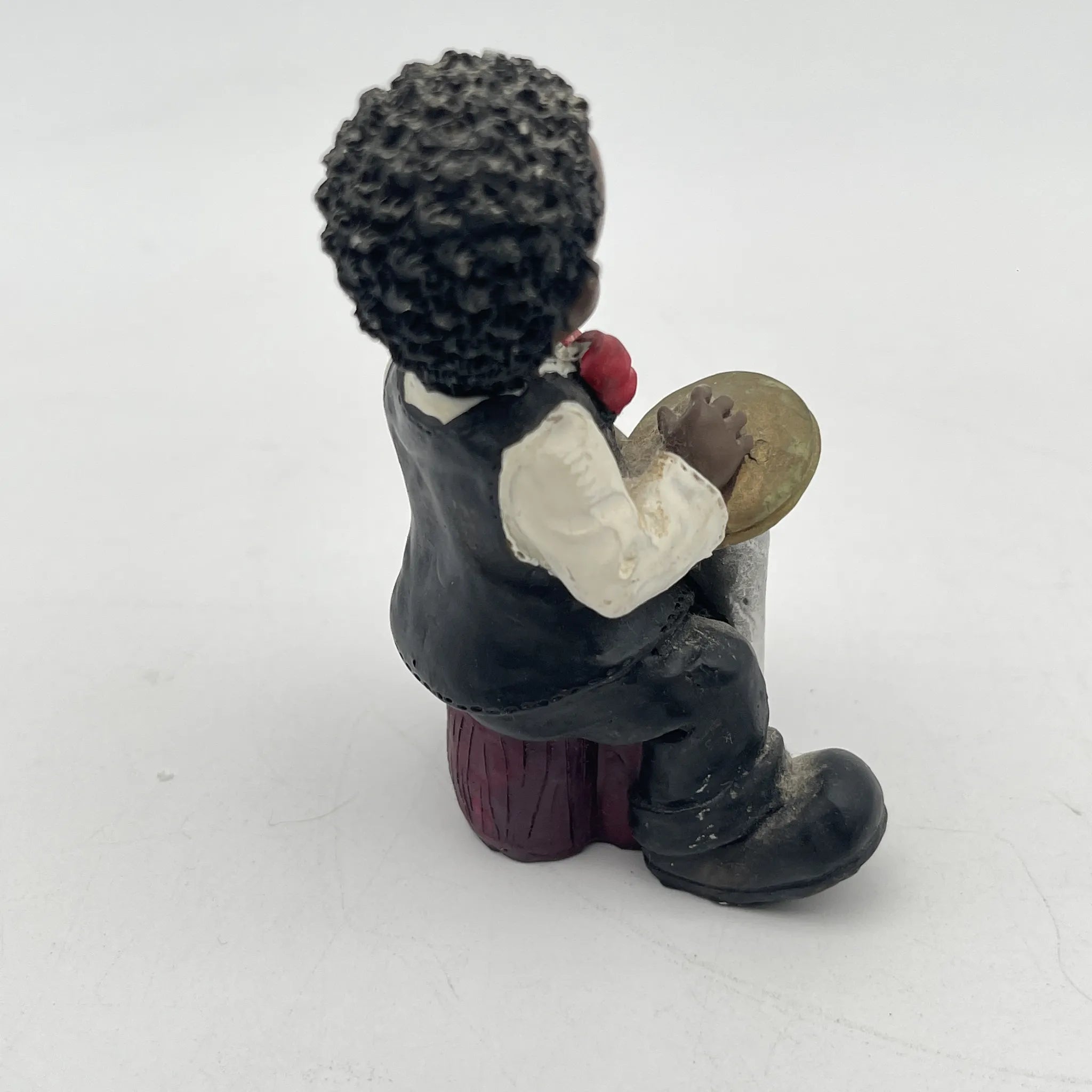[Reuse] Doll 3P / Jazz band / Estimated 1990-2000s / Resin / America / Double bass, piano, drums