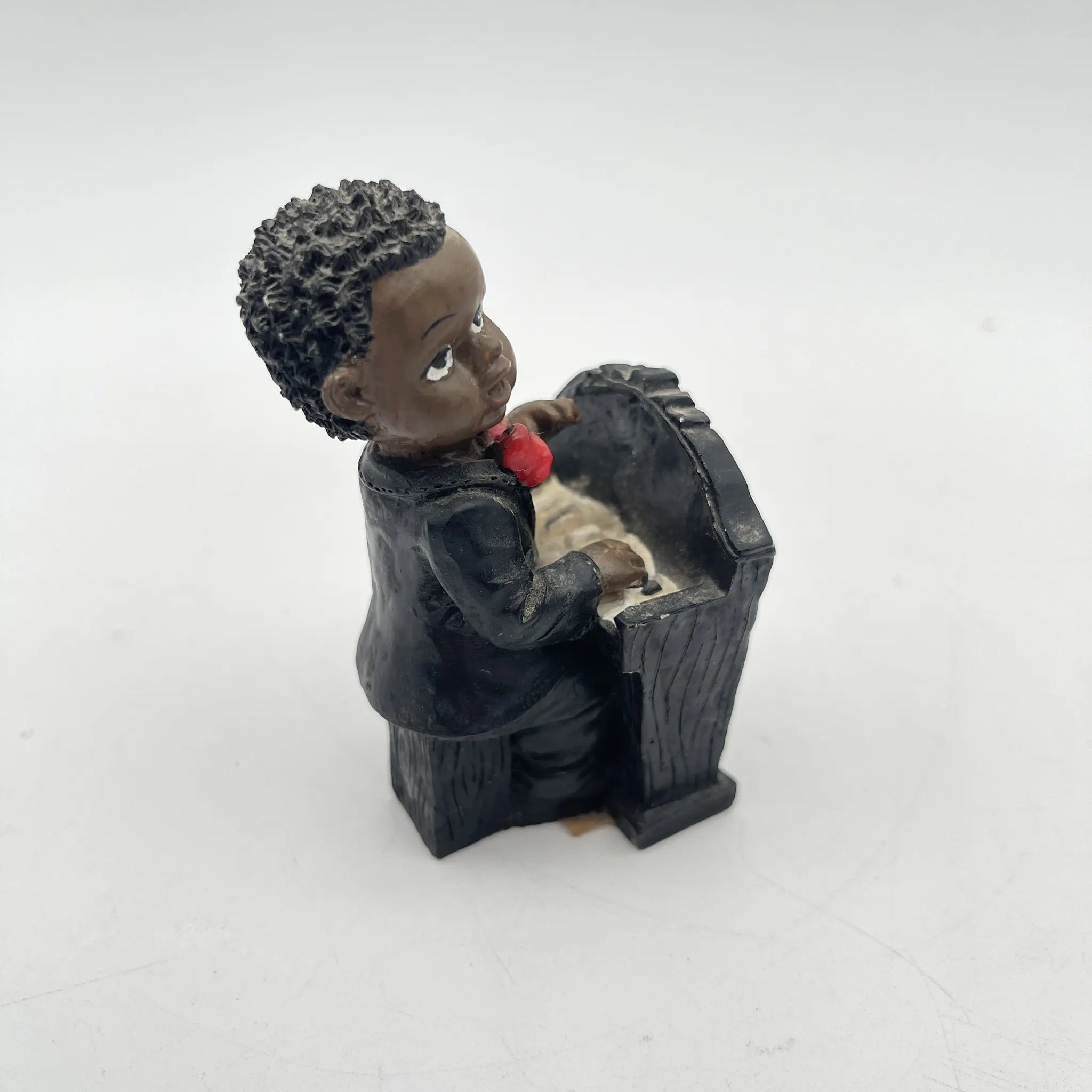[Reuse] Doll 3P / Jazz band / Estimated 1990-2000s / Resin / America / Double bass, piano, drums