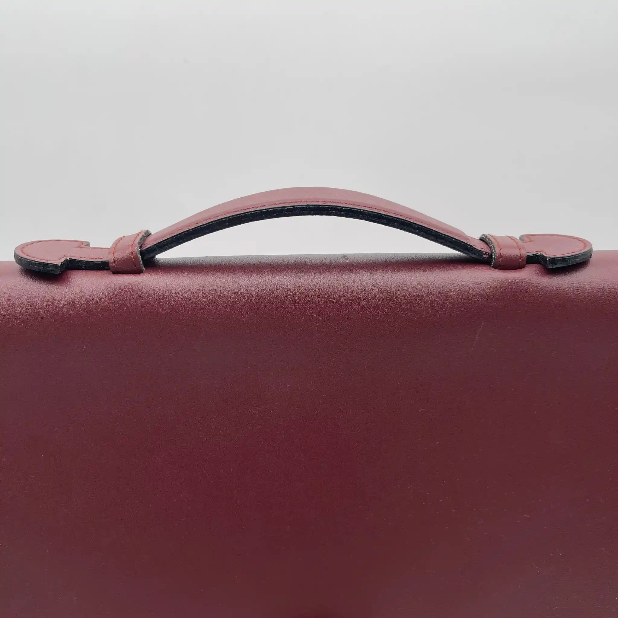 [Reuse] Bag / Cartier / Estimated 1980-90s / Genuine leather / France / Cartier Red