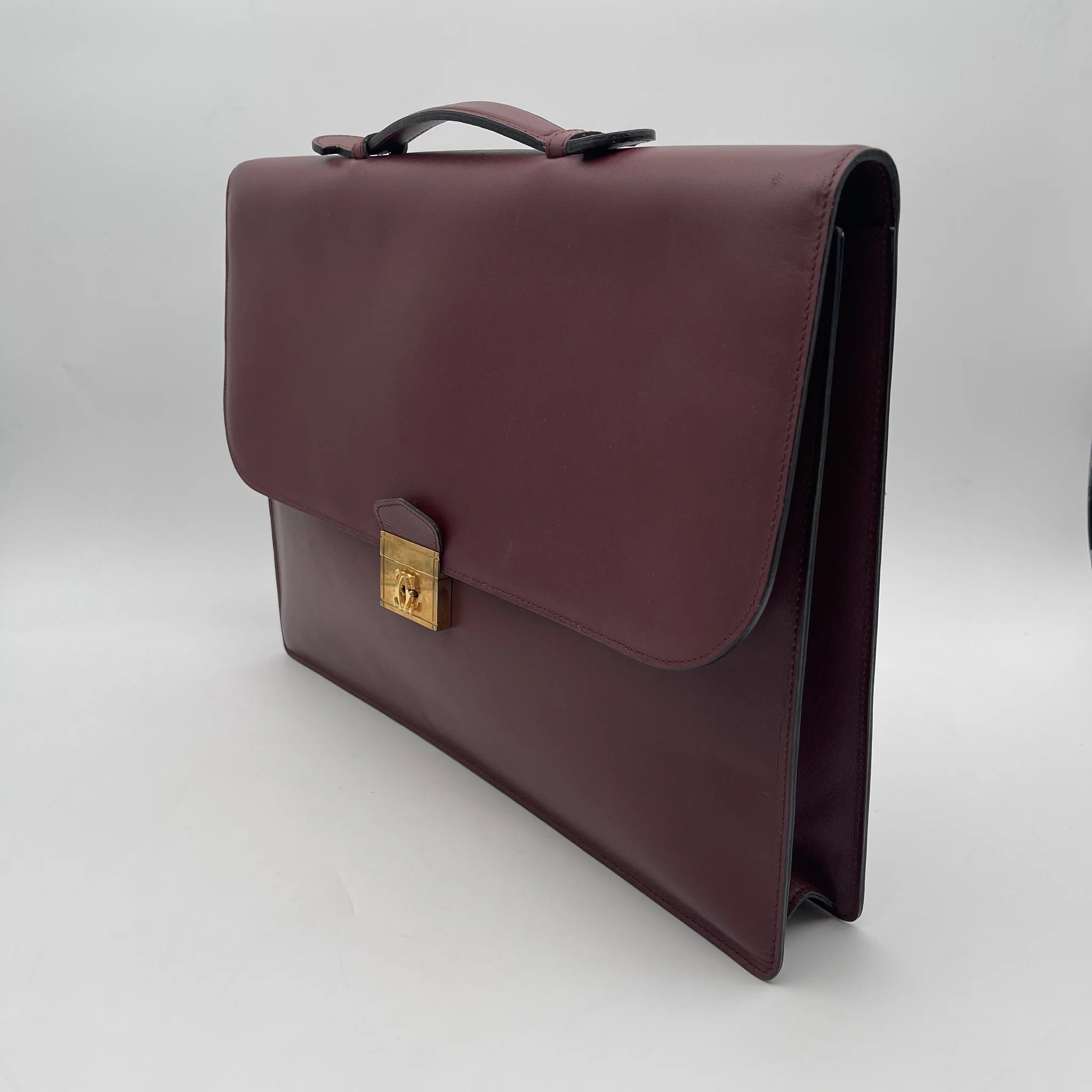 [Reuse] Bag / Cartier / Estimated 1980-90s / Genuine leather / France / Cartier Red
