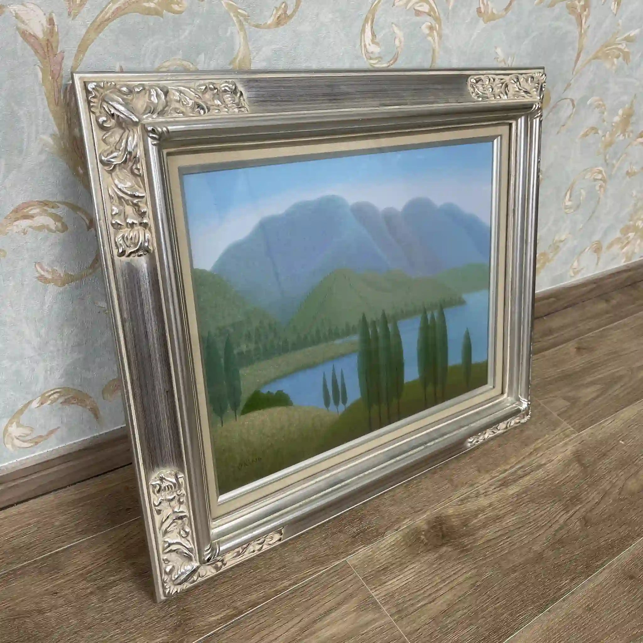 [Vintage] Oil painting / Minoru Okino / 1970-80s / Canvas / Japan