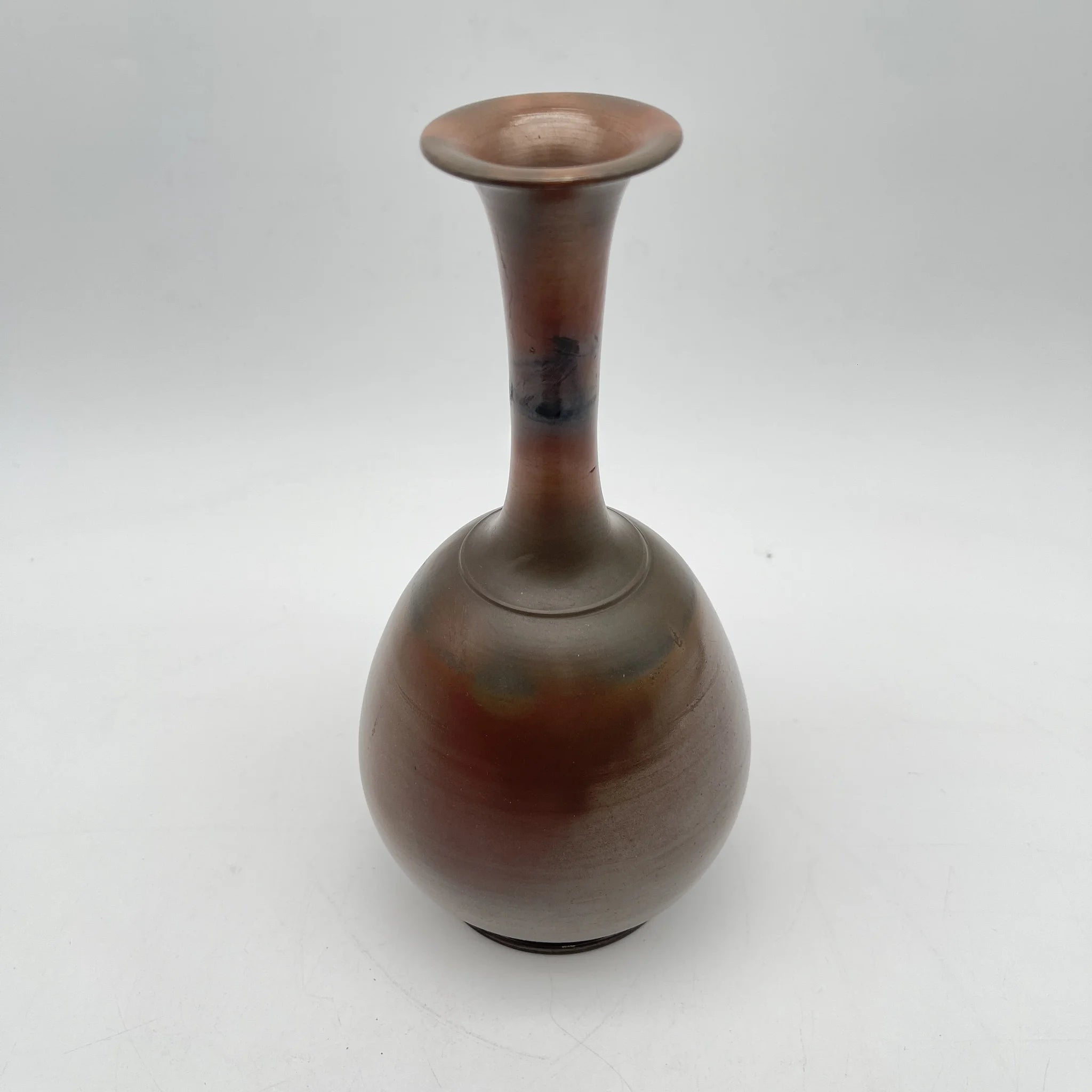 【リユース】 花入 (花瓶) / 備前焼 / 陶器 / 日本 / 箱付