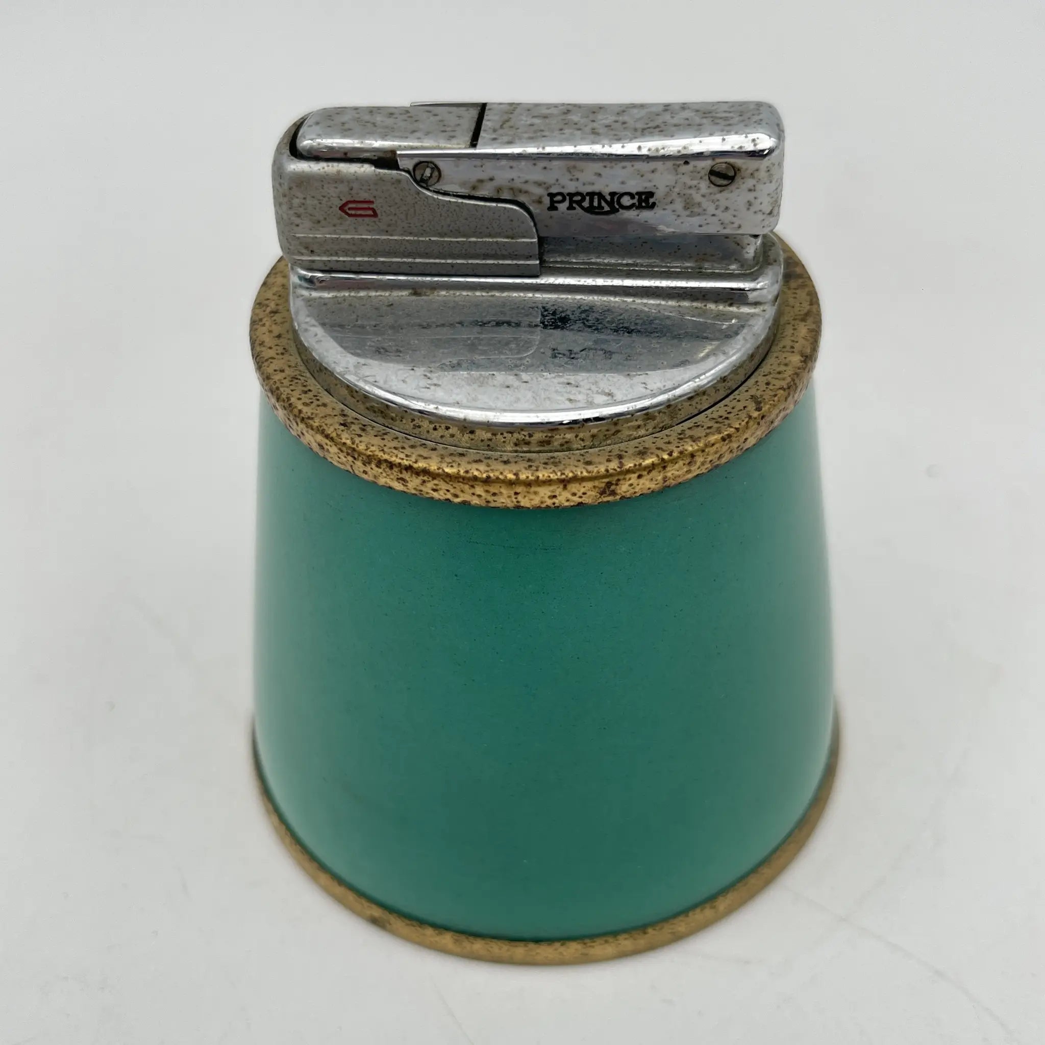 【复古】烟具3p（打火机烟灰缸烟盒）/七宝烧/推测1960-80s /铜/日本/王子制打火机