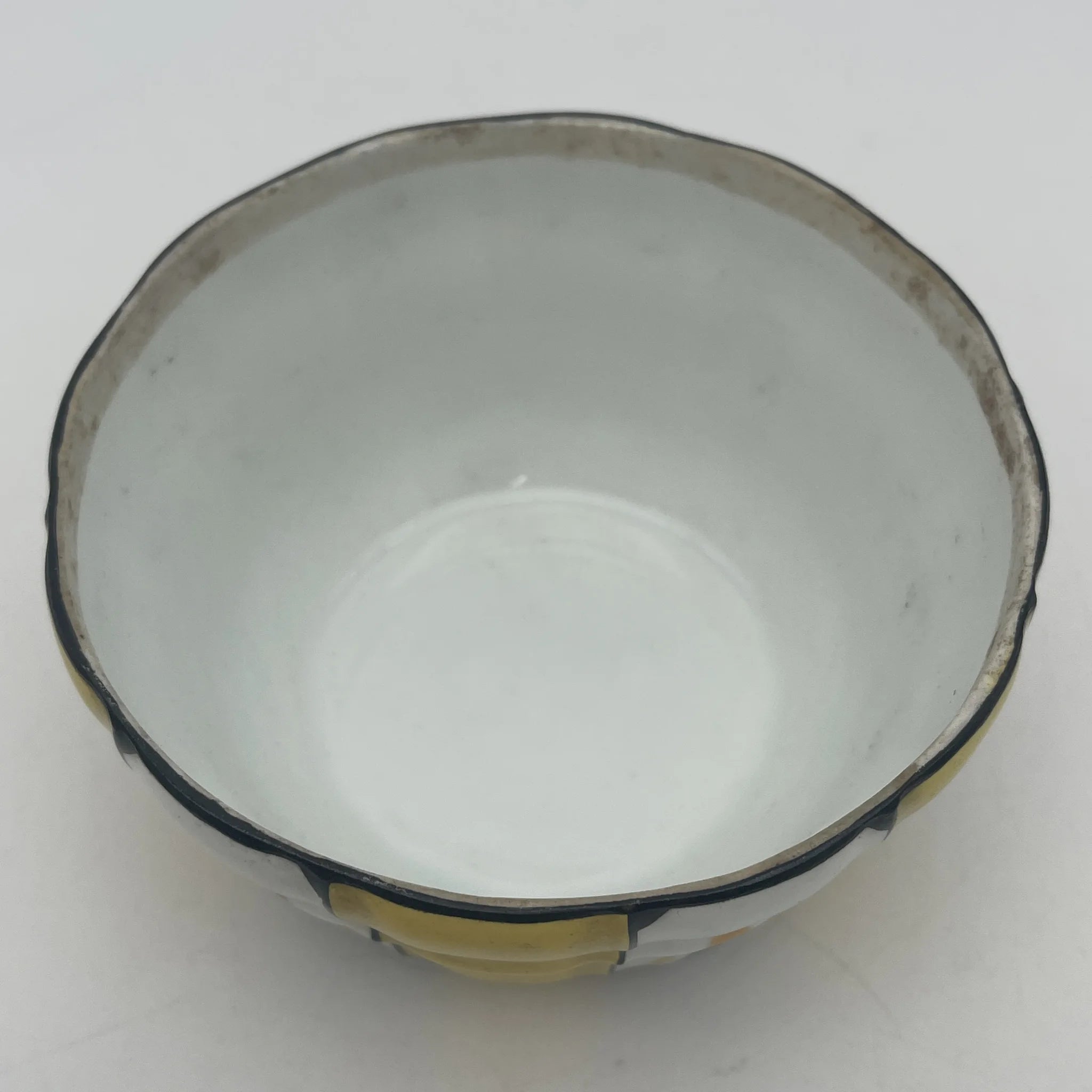 【古董】装饰盒（小盒）/ Union /装饰艺术/估计1920-30s /瓷器/捷克斯洛伐克/菲尼亚尔，珐琅彩色