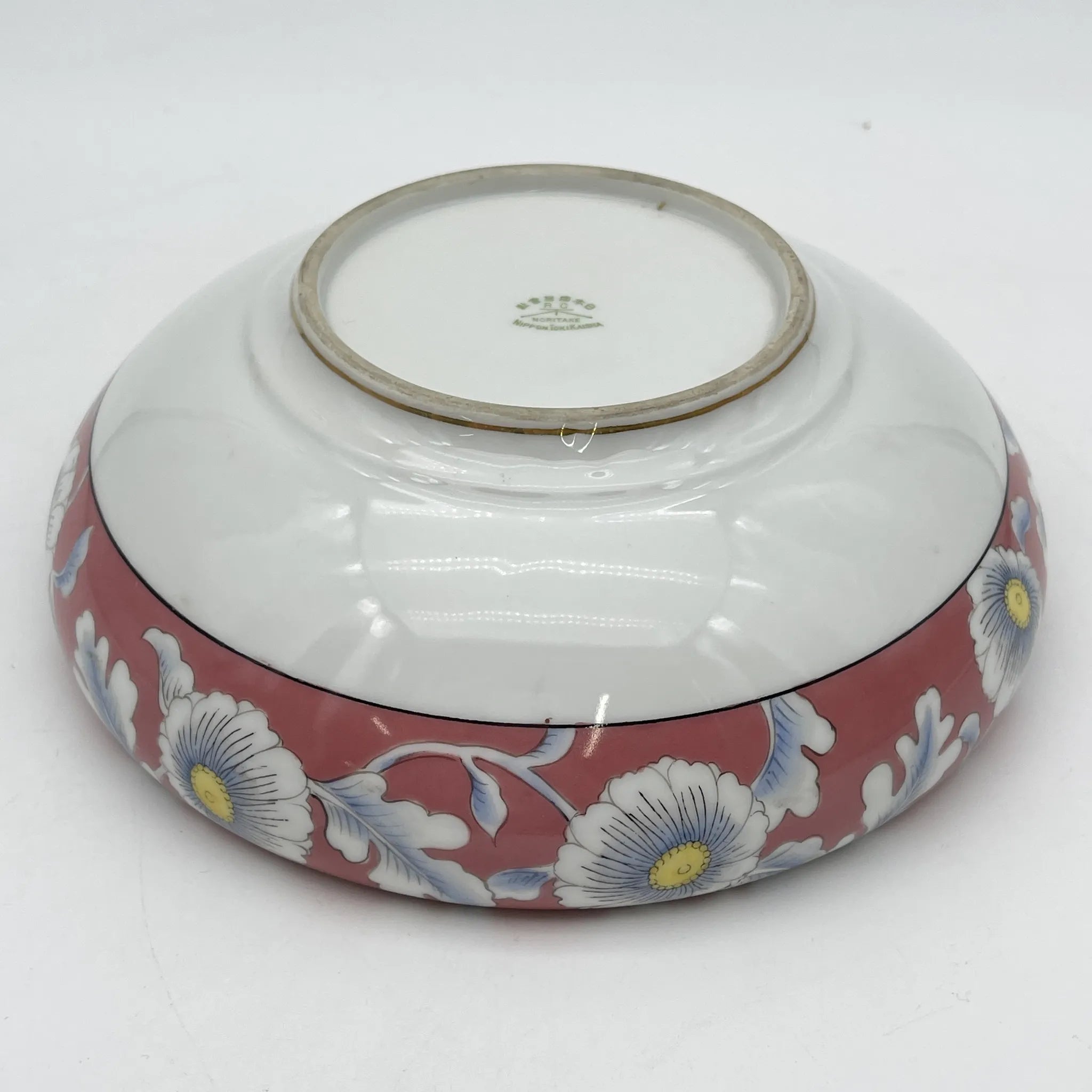 【复古】盘子（平钵）/ Noritake（则竹）/御临幸纪念品/ 1927年/瓷器/日本/照片转印