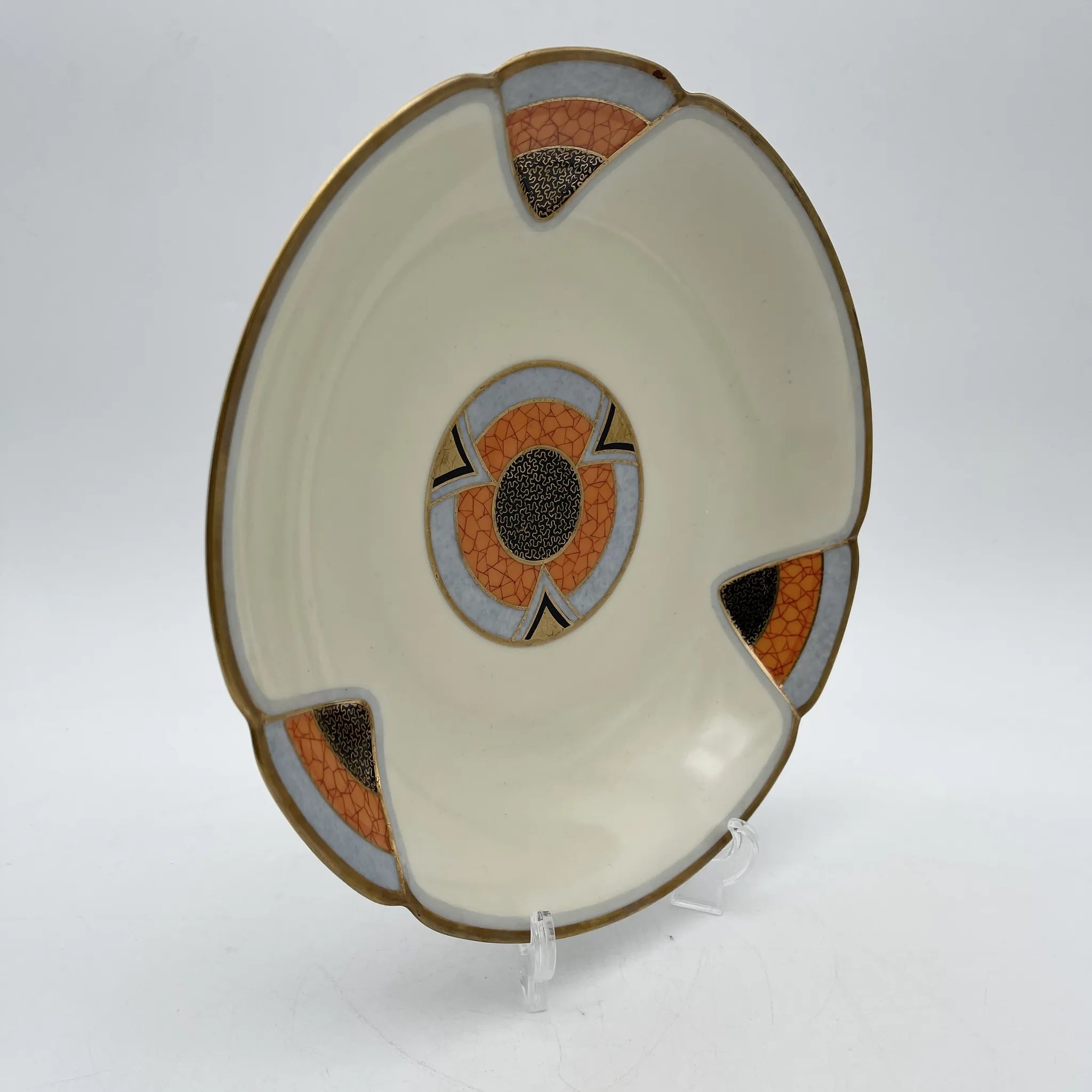 【复古】服务碗（大碗）/ Noritake（竹）/估计1920-30s /瓷器/日本