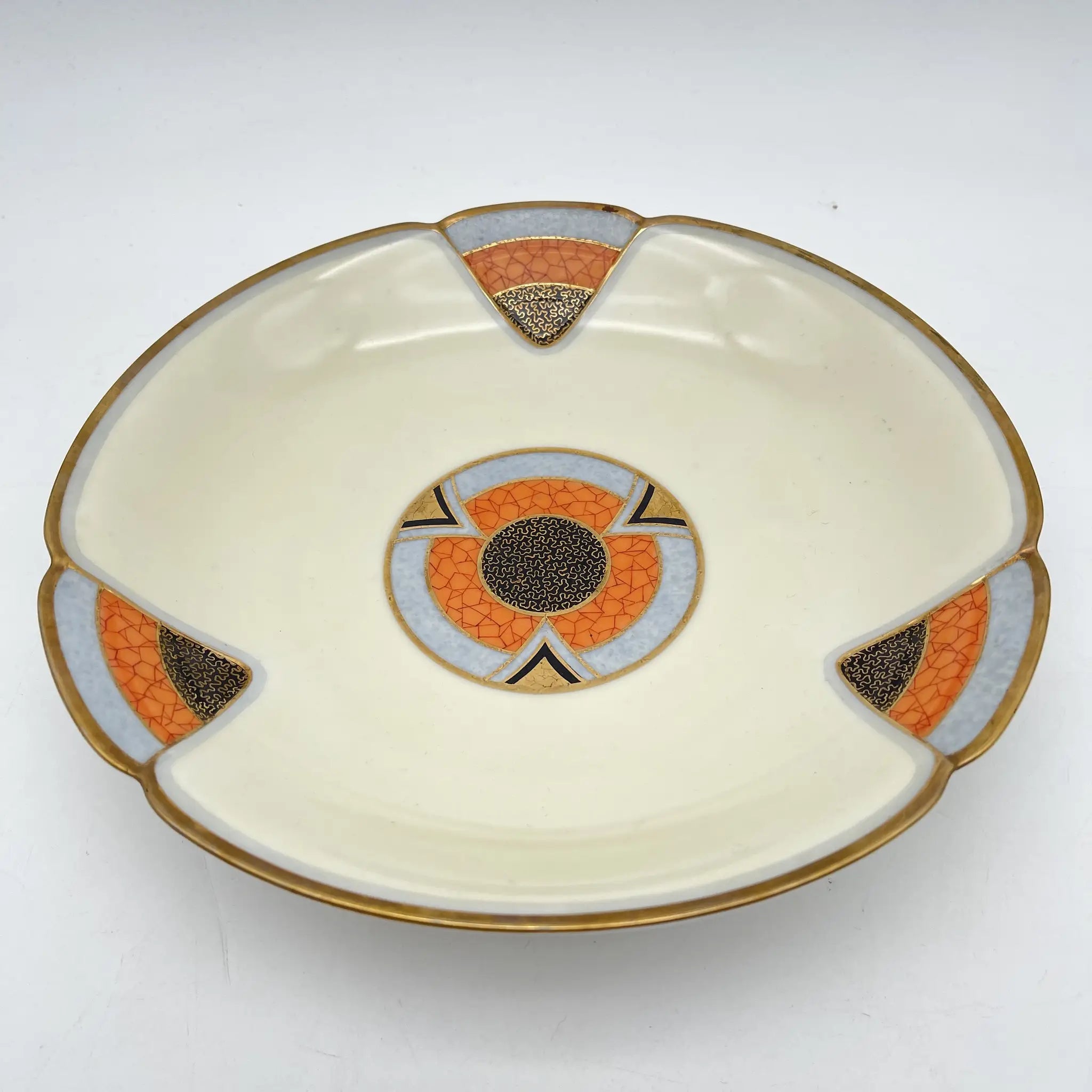 【复古】服务碗（大碗）/ Noritake（竹）/估计1920-30s /瓷器/日本