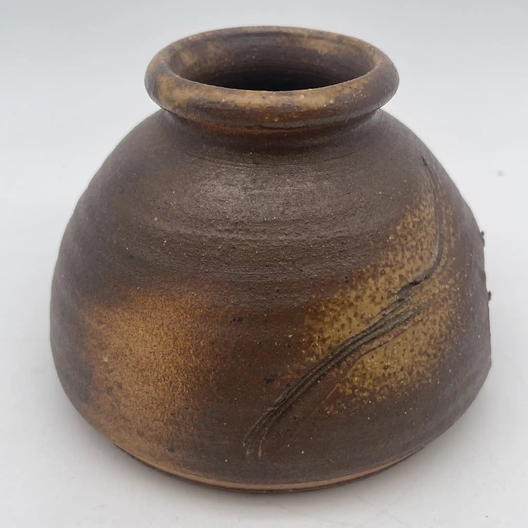 [Reuse] Flower vases (vases) / Pottery / Japan / Bamboo lattice