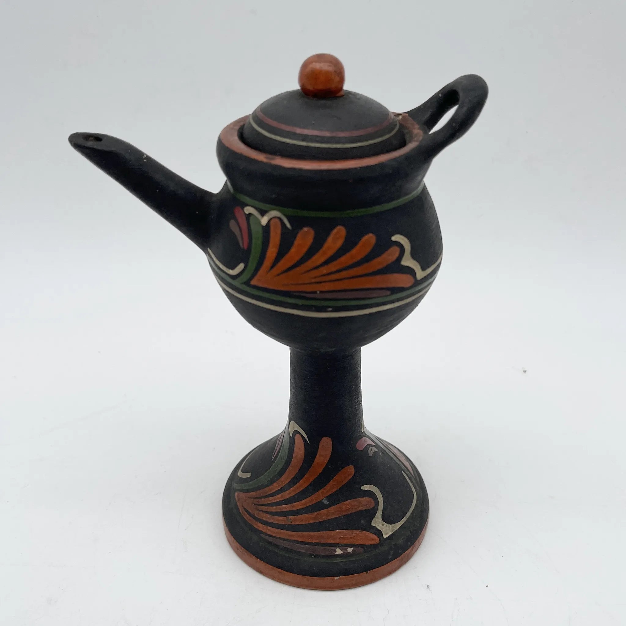 【复古】水瓶/ e.a /豪达陶器/估计1920s /陶器/荷兰/油灯型