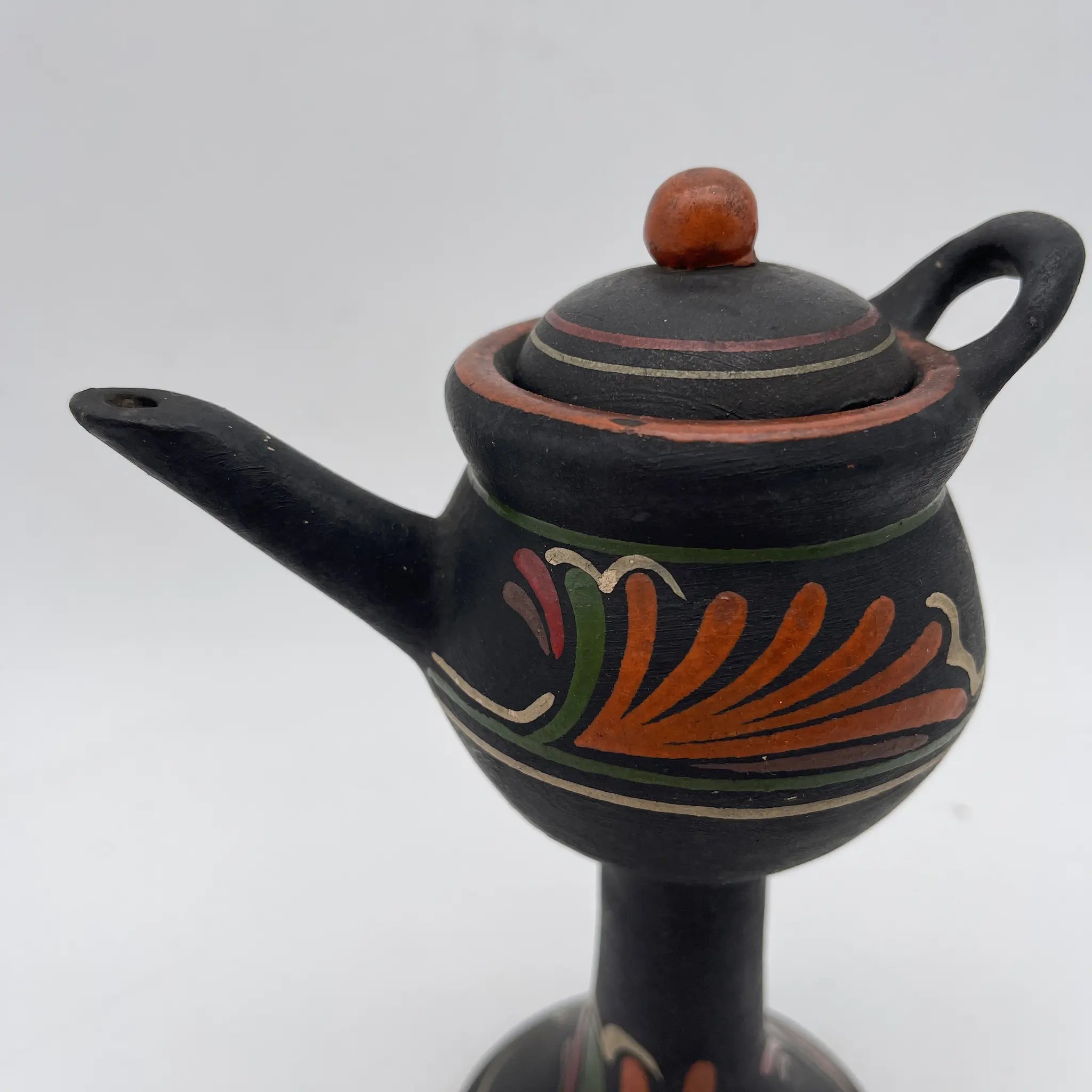 【复古】水瓶/ e.a /豪达陶器/估计1920s /陶器/荷兰/油灯型