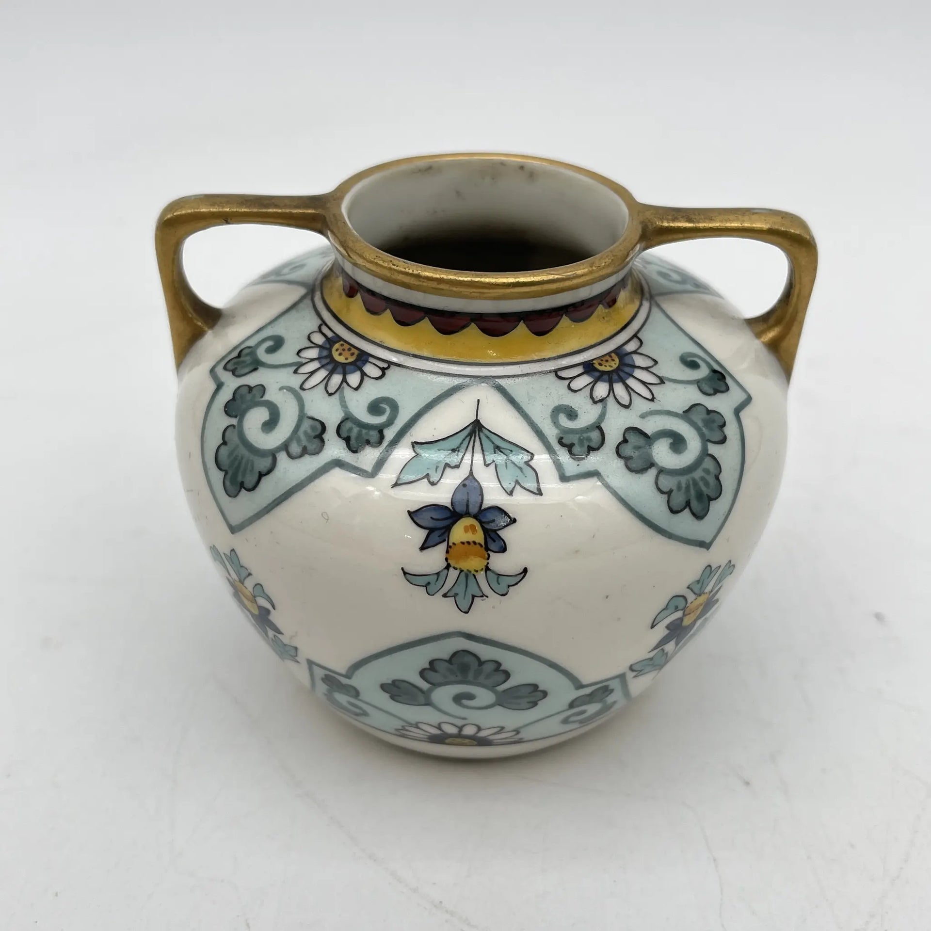 フラワーベース(花瓶) / リモージュ磁器 / 20C中期 / 磁器 / フランス