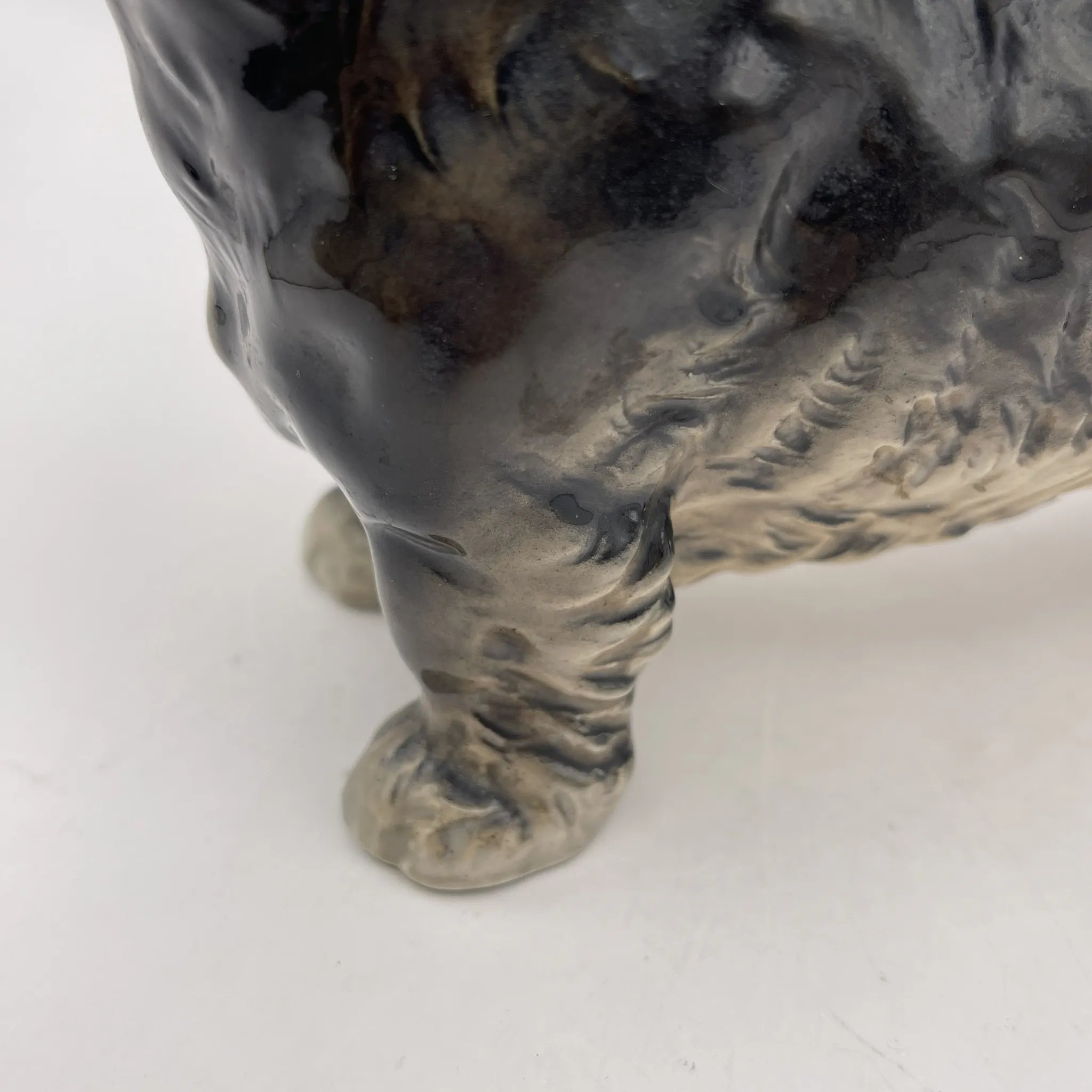 [Vintage] Figurine (Ceramic Doll) / Scottish Terrier / 1940-50s / Pottery / Japan / Occupied Japan