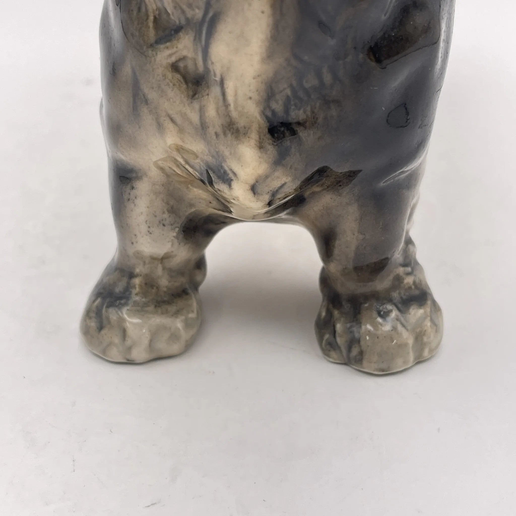 [Vintage] Figurine (Ceramic Doll) / Scottish Terrier / 1940-50s / Pottery / Japan / Occupied Japan