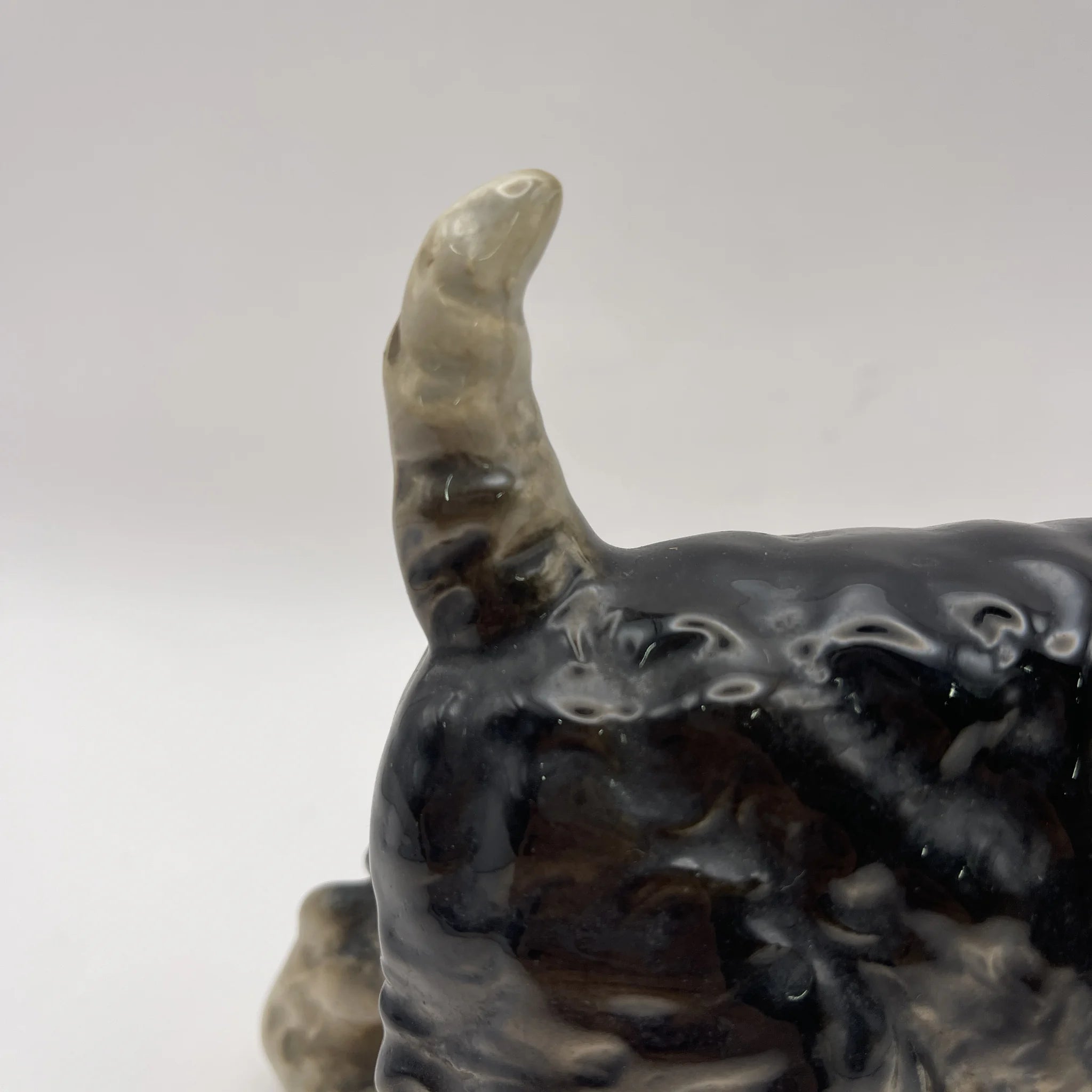 [Vintage] Figurine (Ceramic Doll) / Scottish Terrier / 1940-50s / Pottery / Japan / Occupied Japan