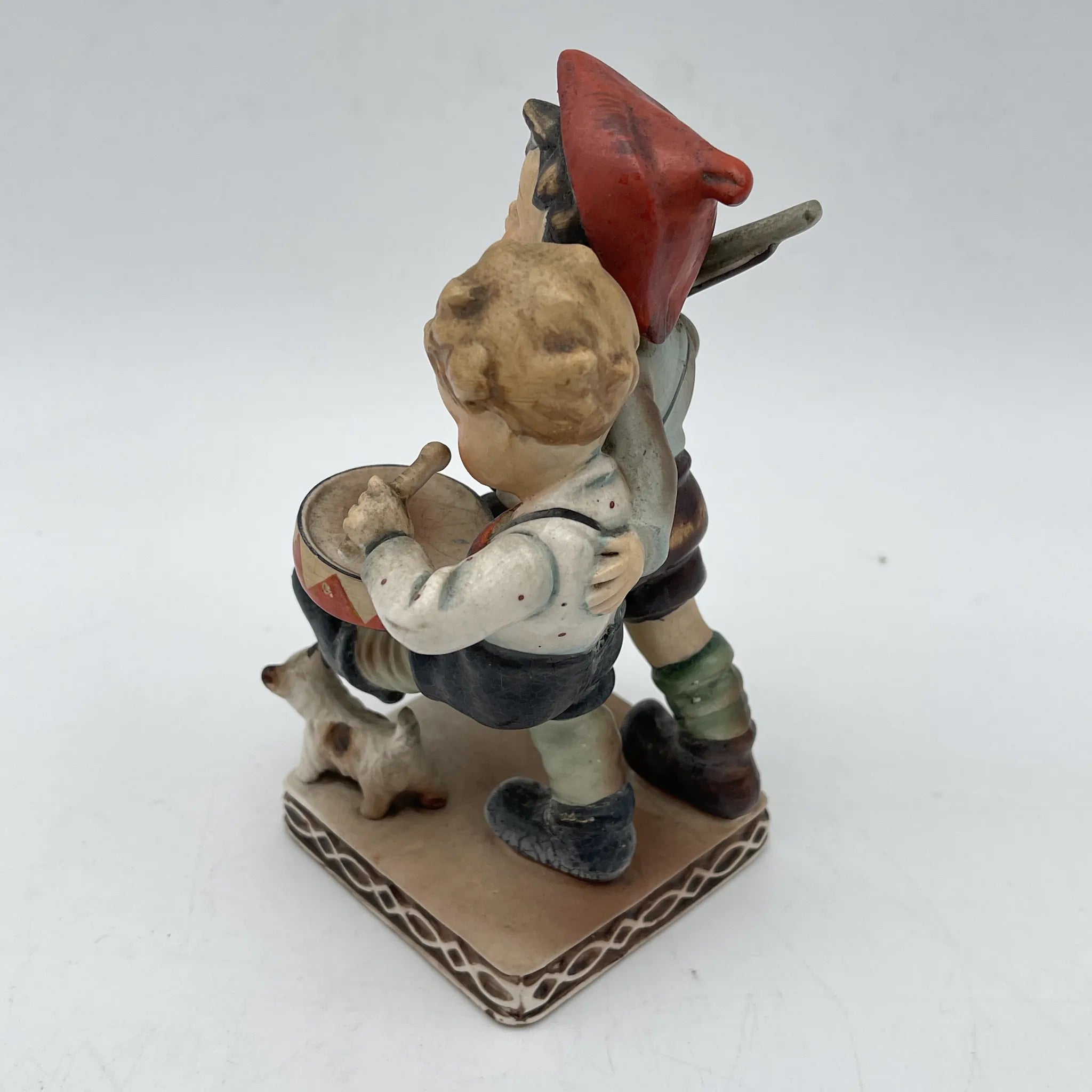 [Vintage] Figurine (ceramic doll) / Estimated mid-20C / Pottery / Japan / Hummel doll style