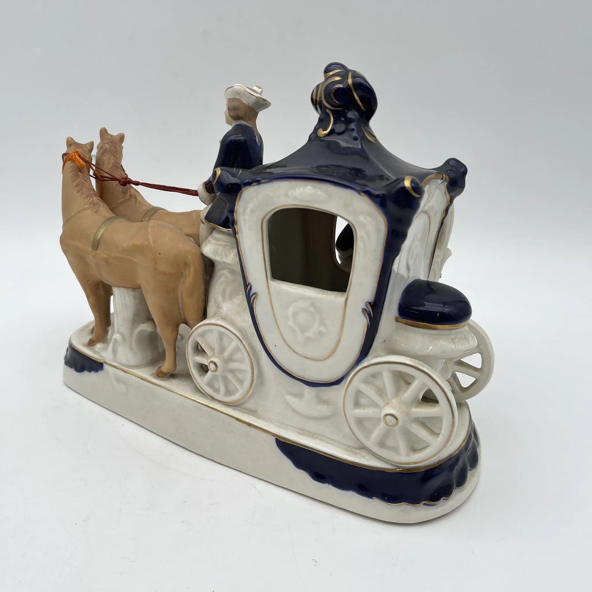 [Vintage] Figurine (ceramic doll) / HINODE / Estimated mid-20C / Pottery / Japan / Meissen-Dresden style