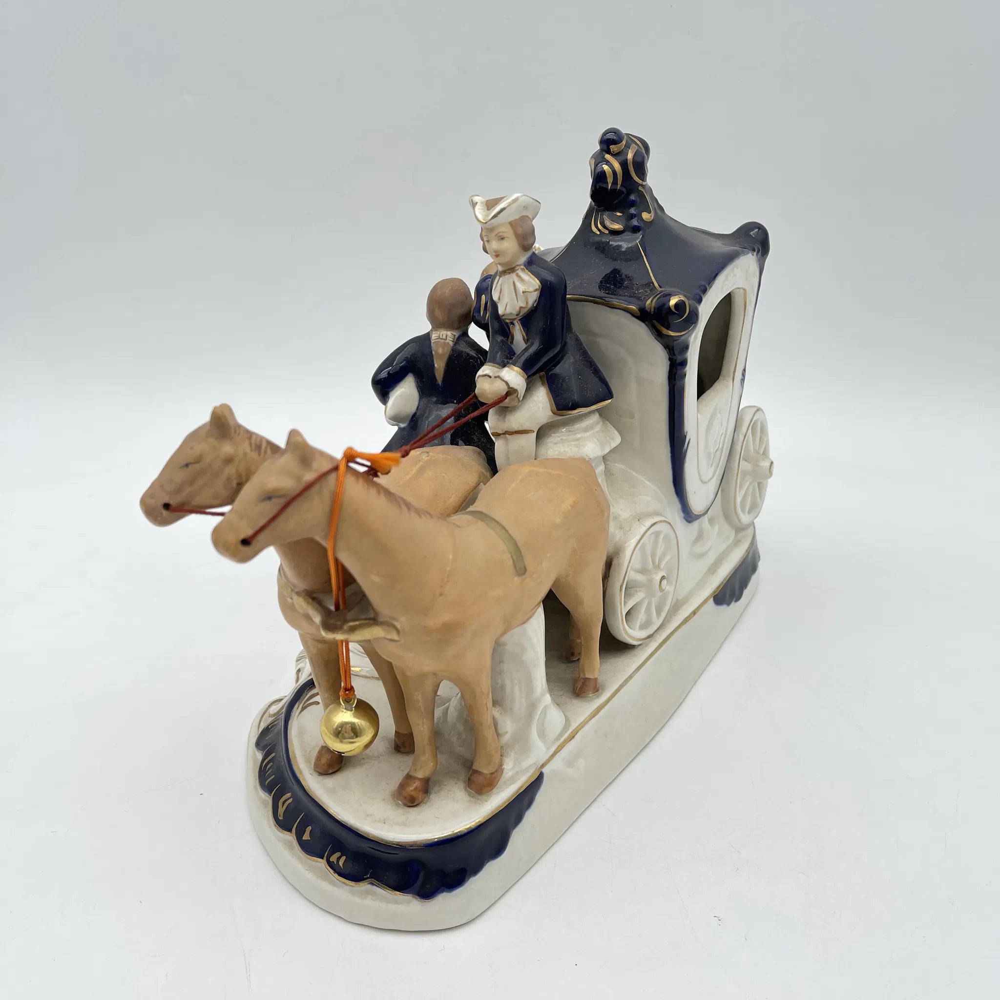 [Vintage] Figurine (ceramic doll) / HINODE / Estimated mid-20C / Pottery / Japan / Meissen-Dresden style