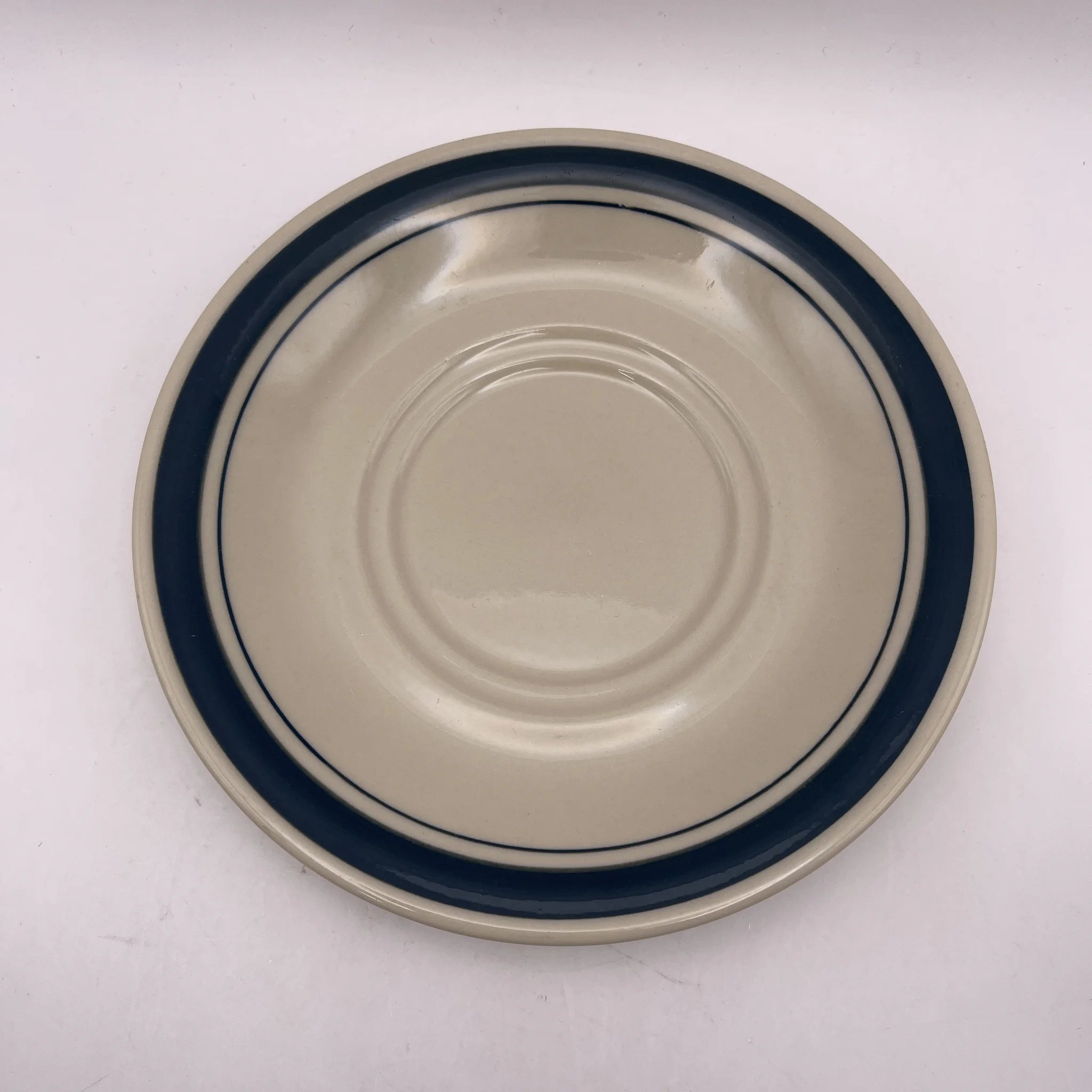 [Vintage] Coffee cup & saucer 2P / LUCKY / Estimated late 20C / Ceramics / Japan