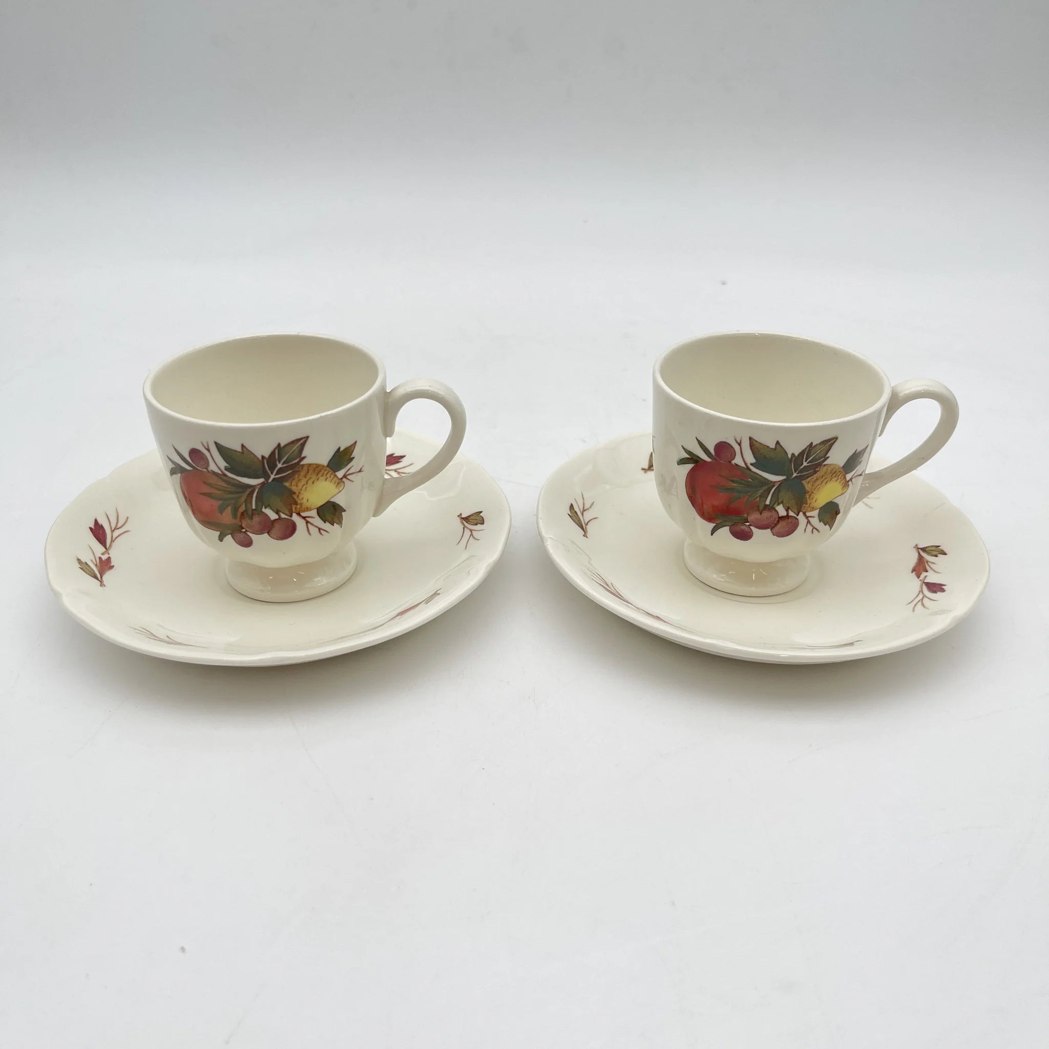 [Vintage] Cup and saucer 2P / Wedgewood / Drury Lane / Estimated mid-20C / Pottery / England