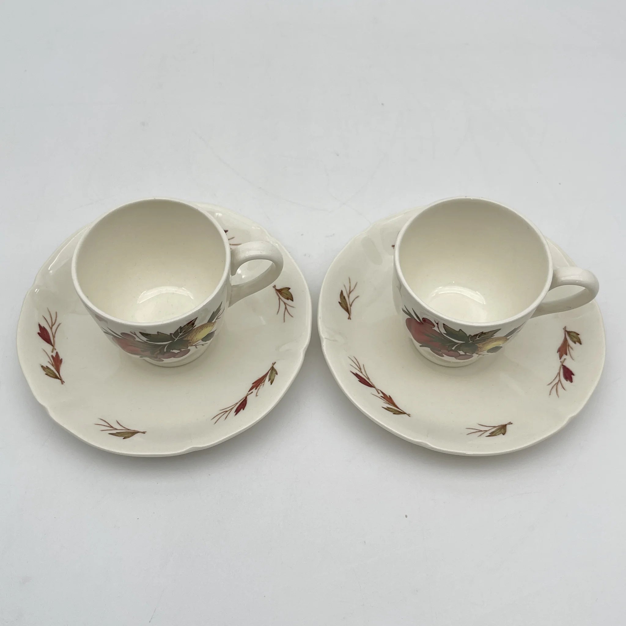 [Vintage] Cup and saucer 2P / Wedgewood / Drury Lane / Estimated mid-20C / Pottery / England