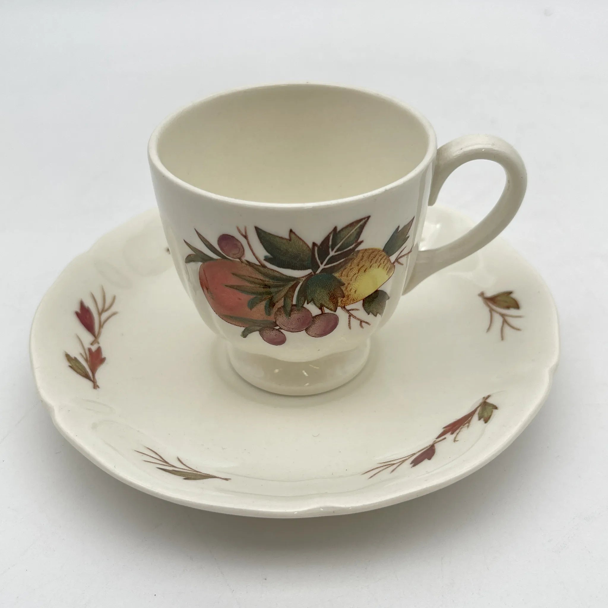 [Vintage] Cup and saucer 2P / Wedgewood / Drury Lane / Estimated mid-20C / Pottery / England